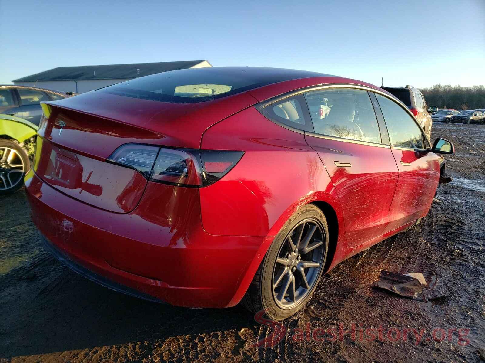 5YJ3E1EB5JF056114 2018 TESLA MODEL 3