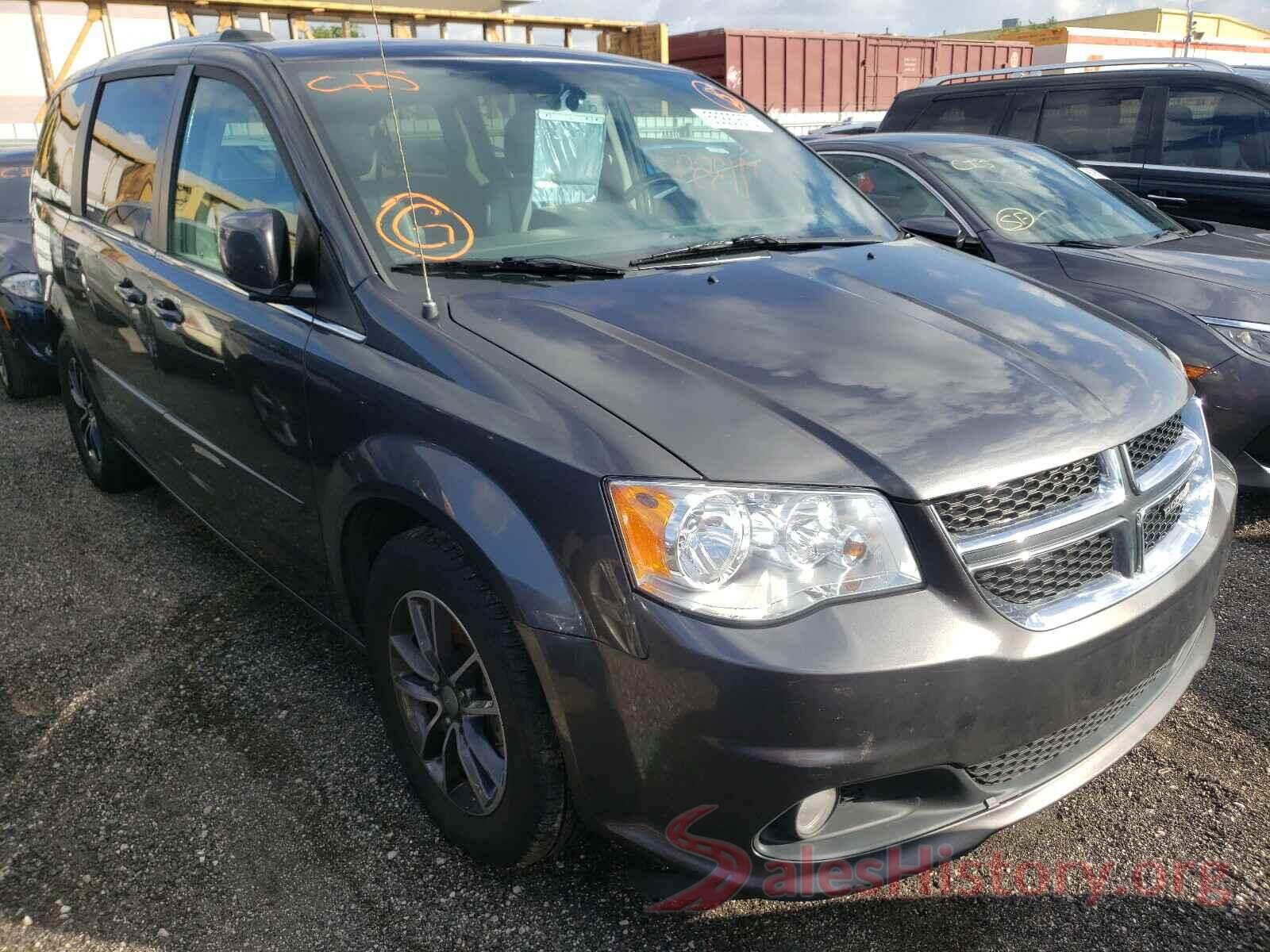 2C4RDGCG7HR731555 2017 DODGE GRAND CARA