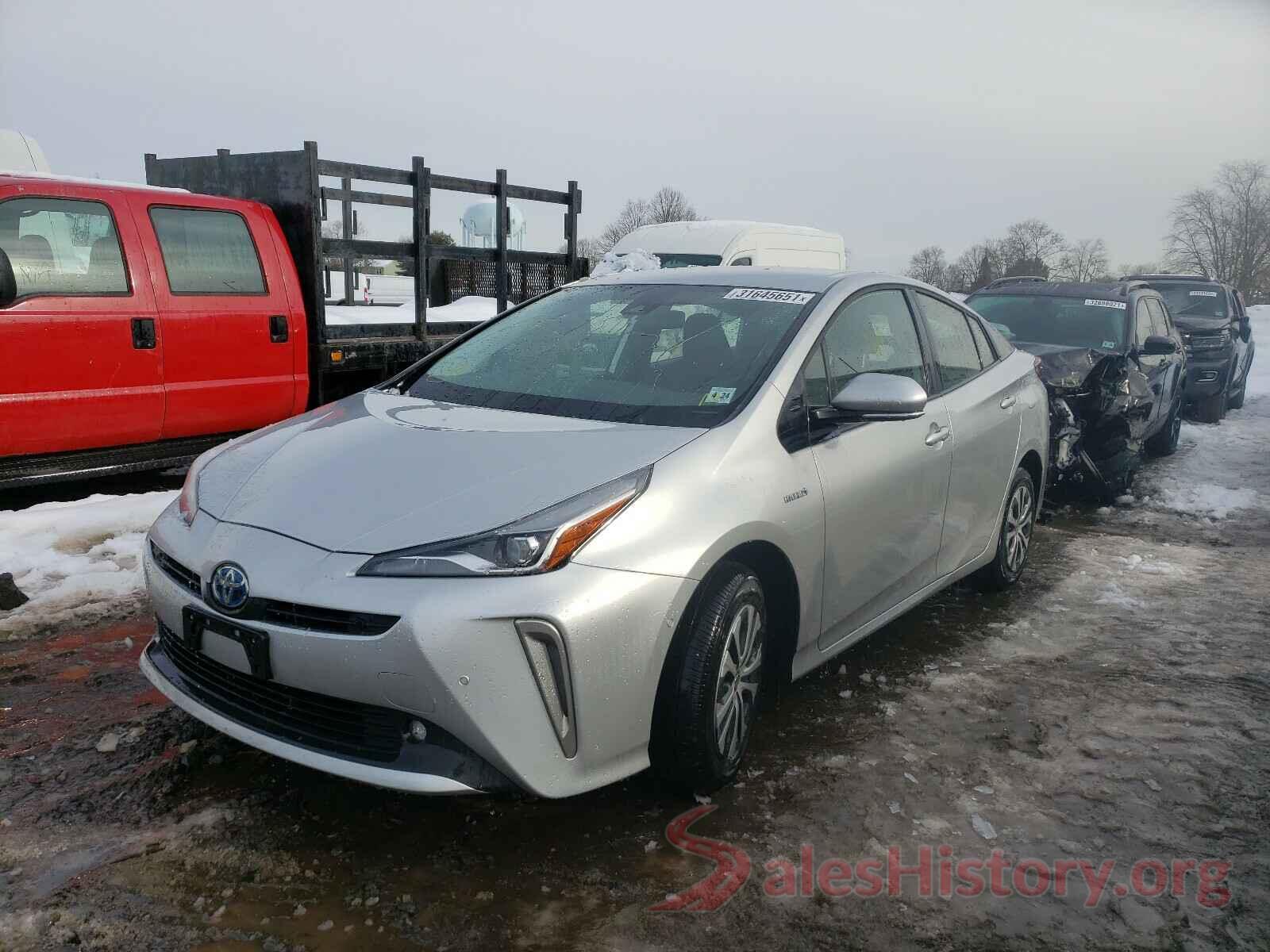 JTDL9RFU4K3002854 2019 TOYOTA PRIUS