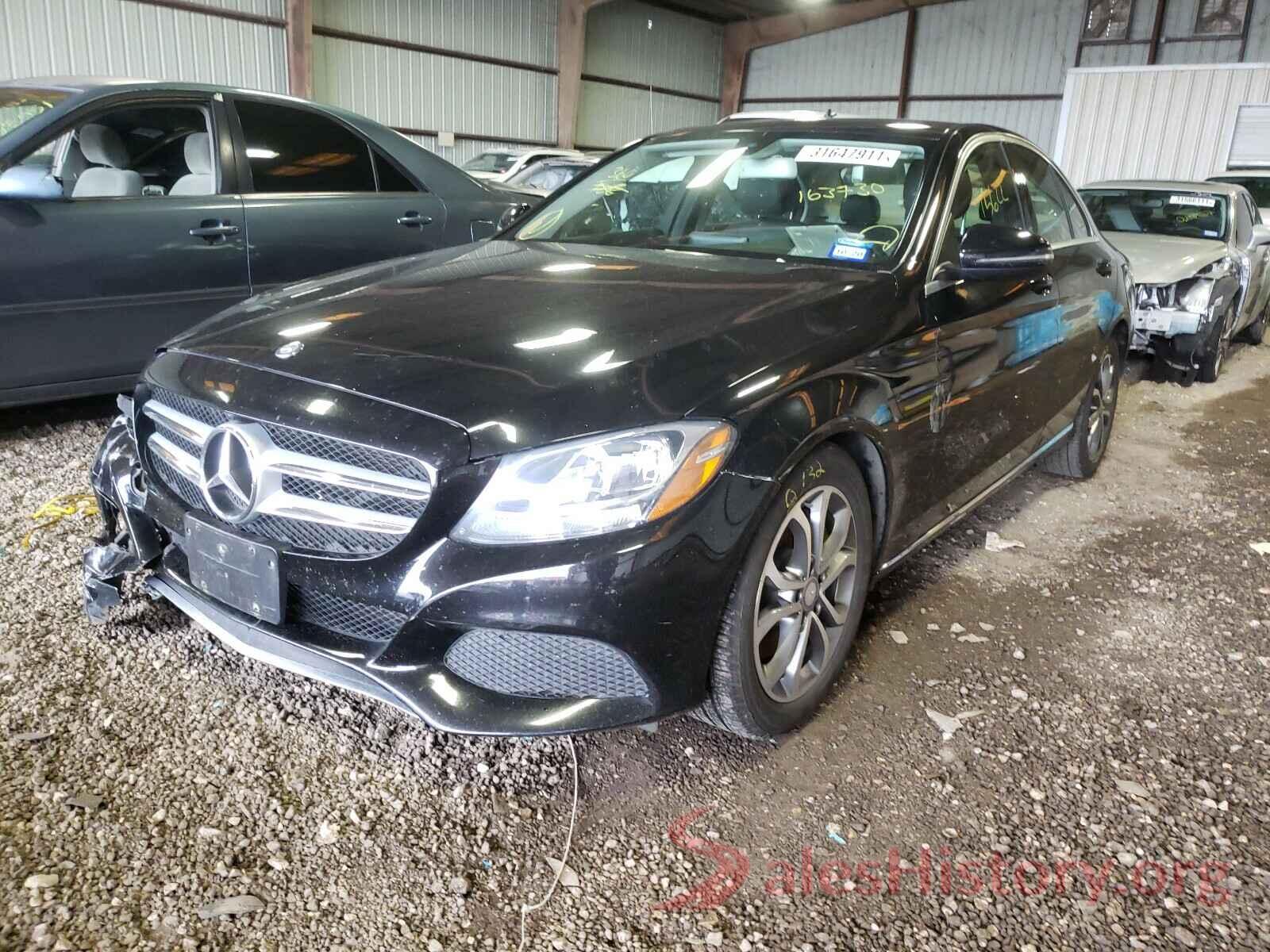 55SWF4JB2GU163730 2016 MERCEDES-BENZ C CLASS