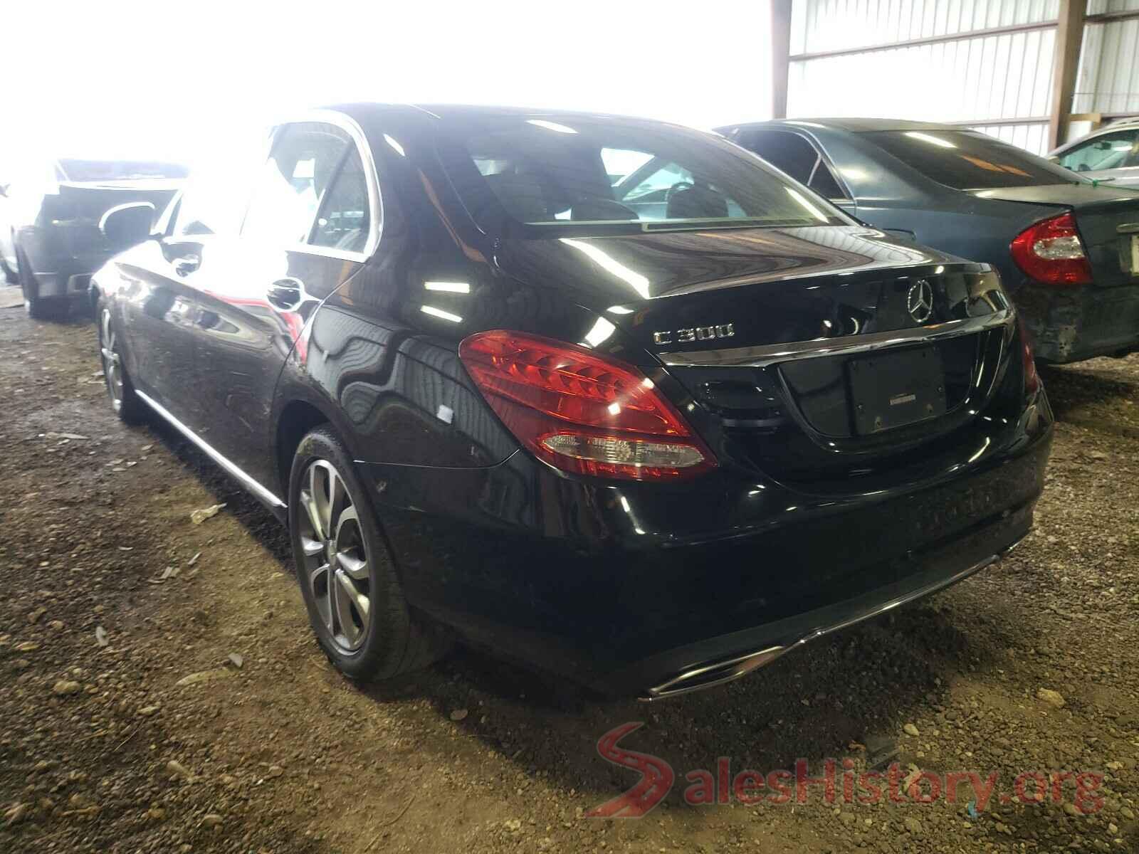 55SWF4JB2GU163730 2016 MERCEDES-BENZ C CLASS