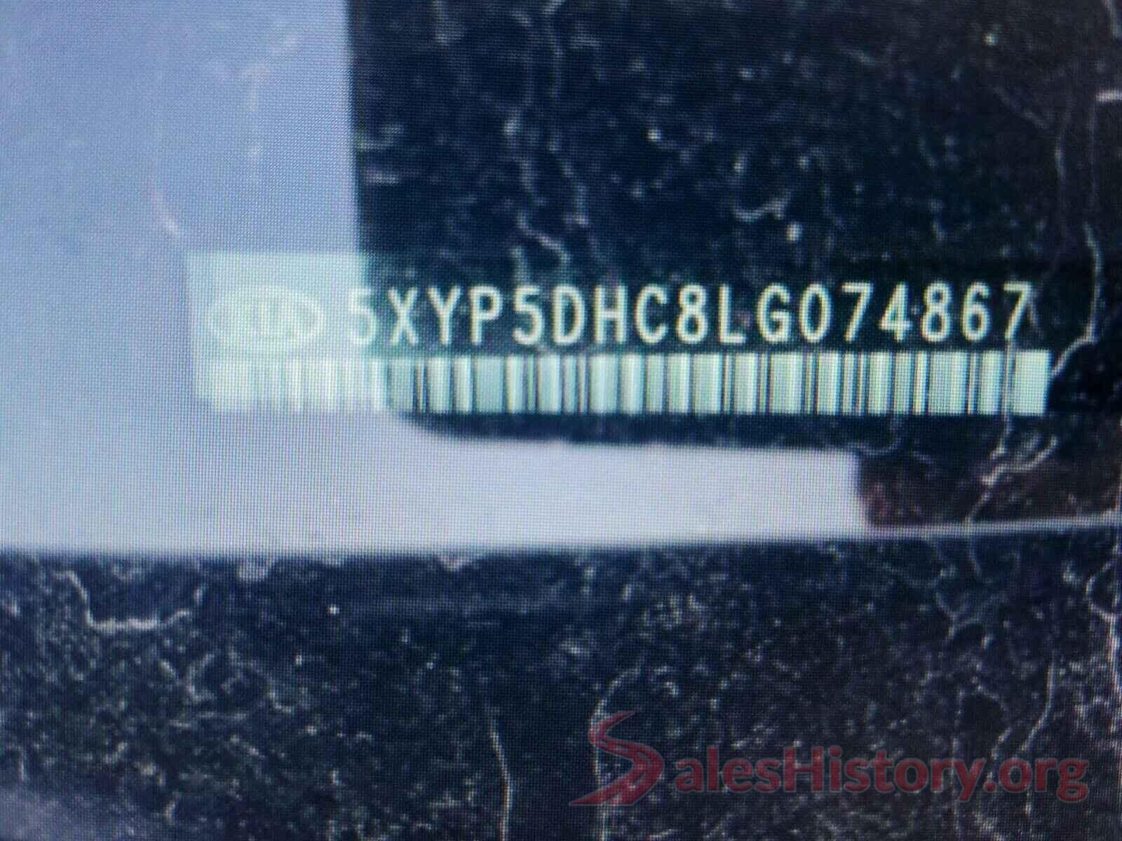 5XYP5DHC8LG074867 2020 KIA TELLURIDE