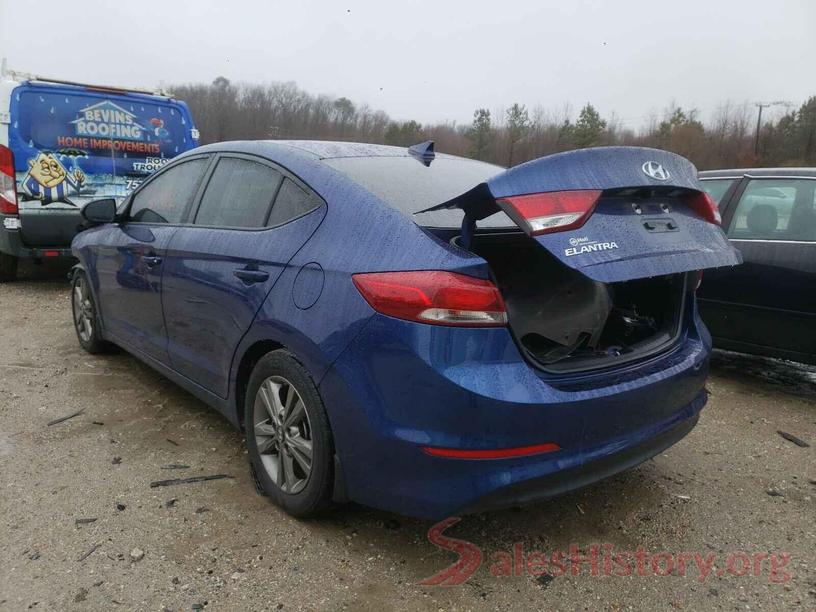 5NPD84LF5JH321179 2018 HYUNDAI ELANTRA