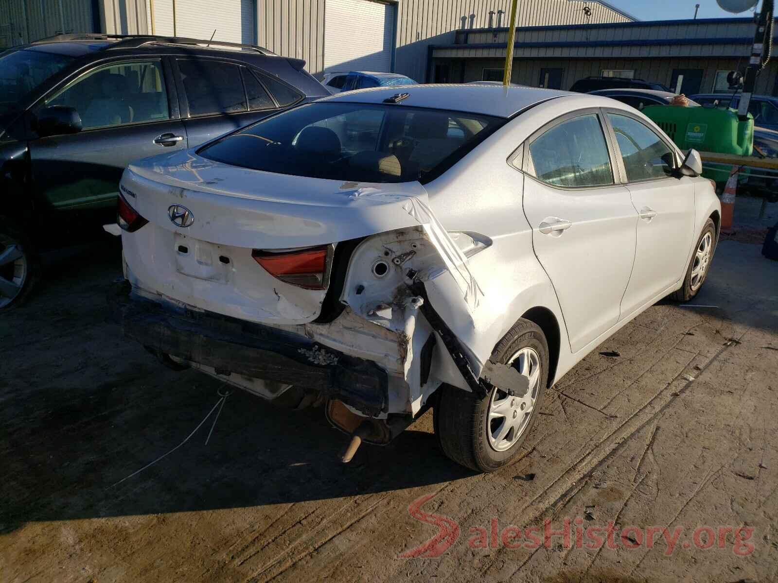 5NPDH4AE3GH767804 2016 HYUNDAI ELANTRA