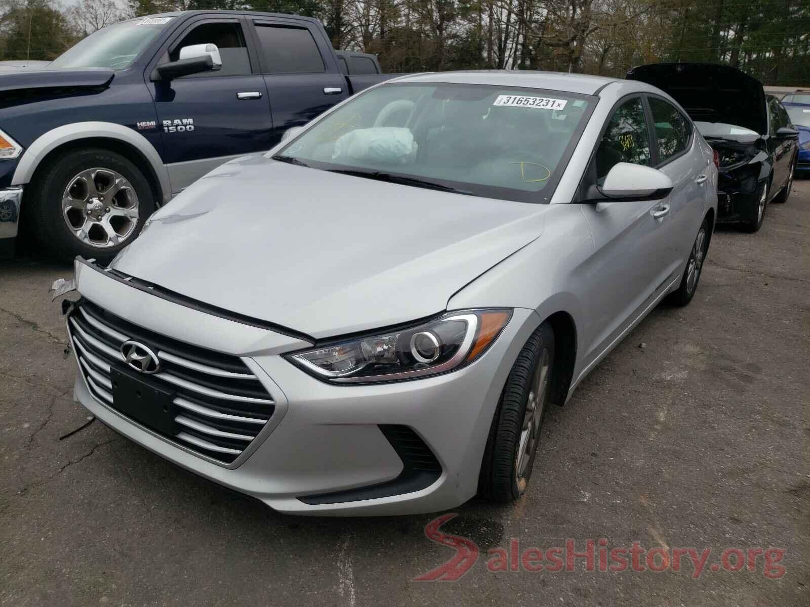 KMHD84LF4HU412651 2017 HYUNDAI ELANTRA