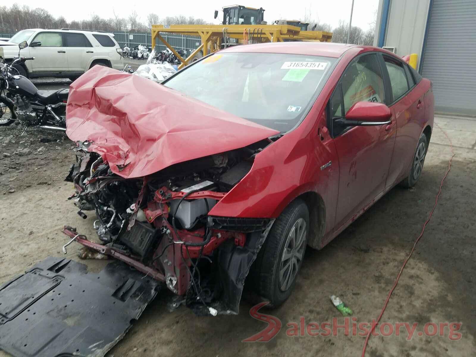 JTDL9RFU1K3012984 2019 TOYOTA PRIUS