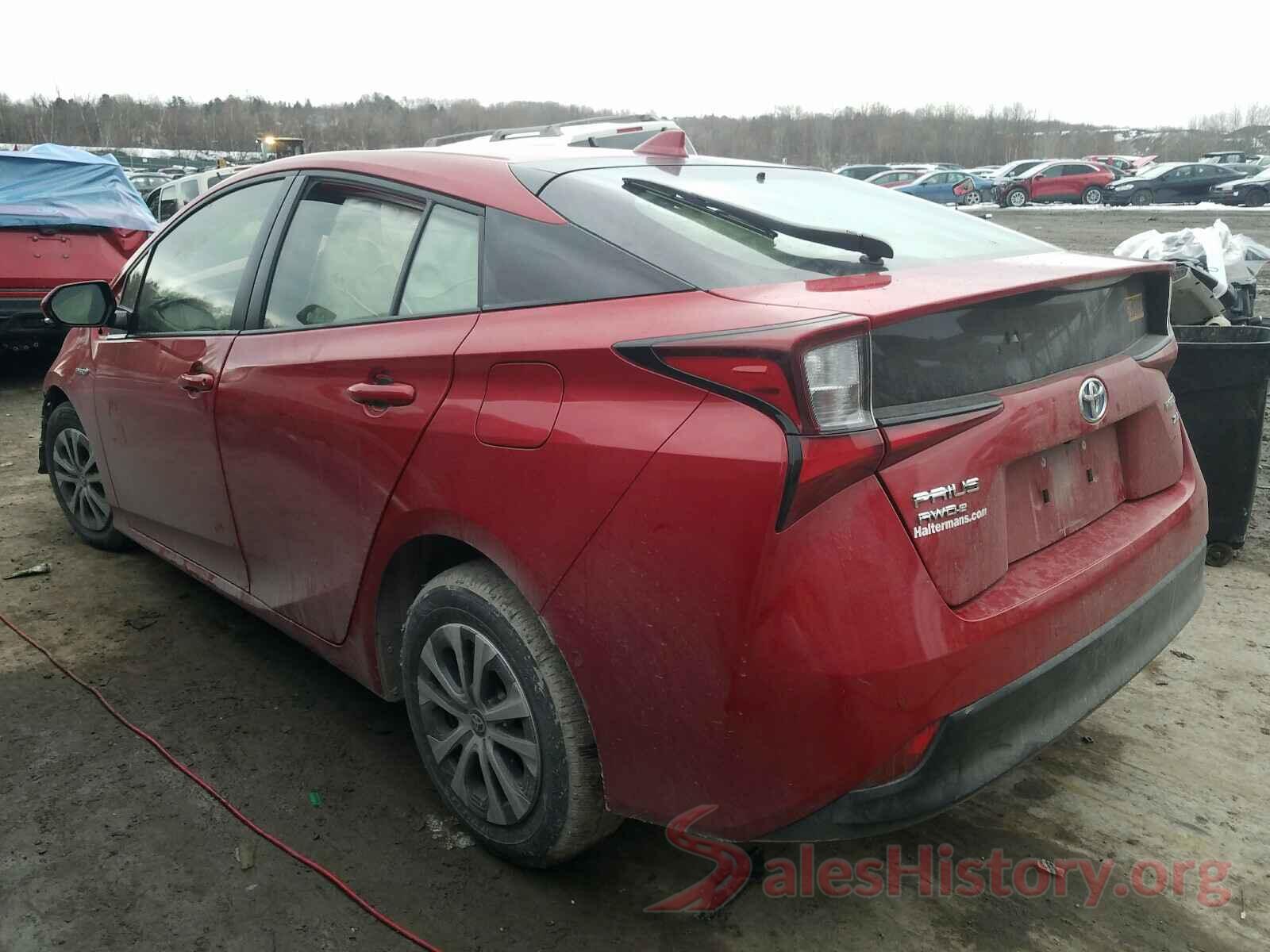 JTDL9RFU1K3012984 2019 TOYOTA PRIUS