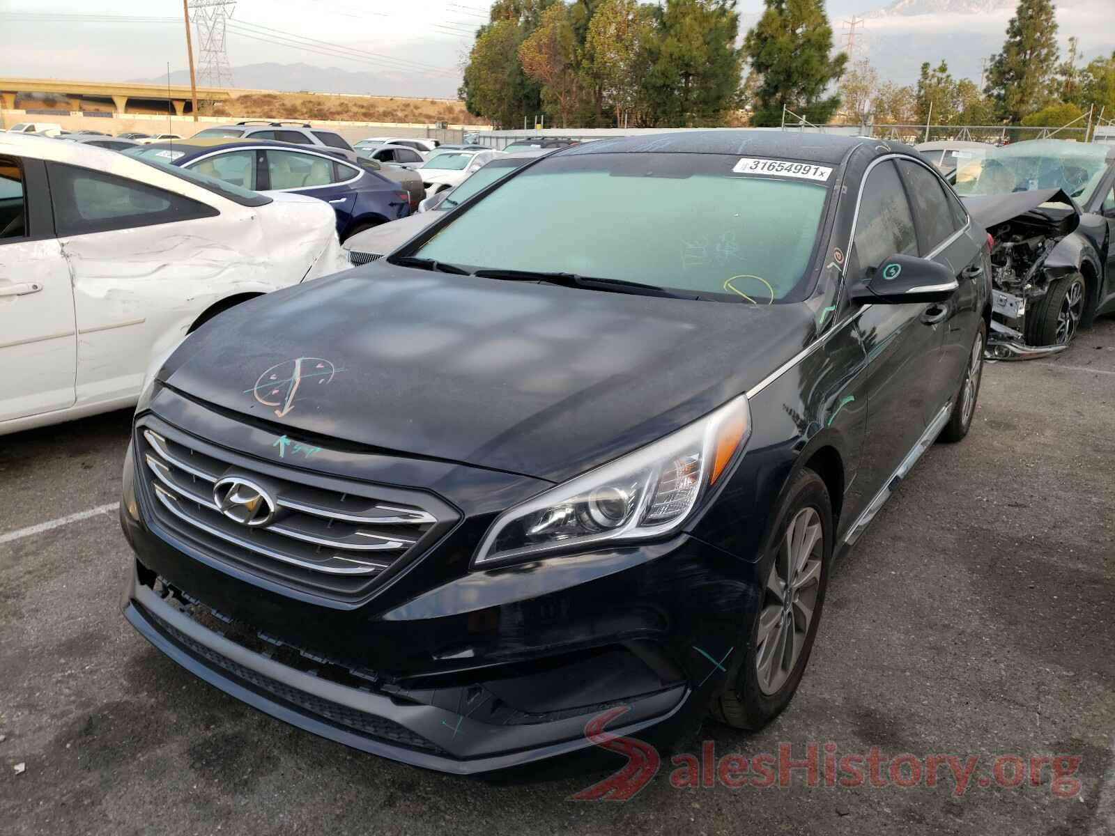 5NPE34AF0HH551213 2017 HYUNDAI SONATA