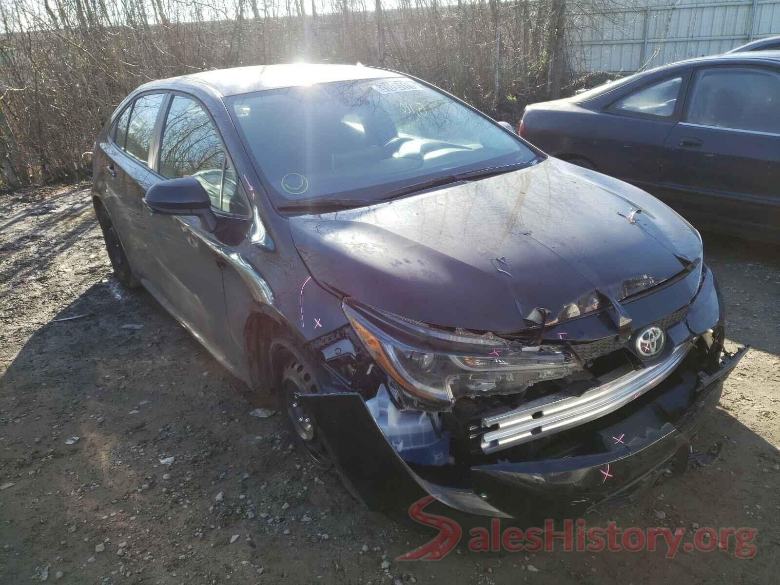 5YFEPRAE1LP101607 2020 TOYOTA COROLLA