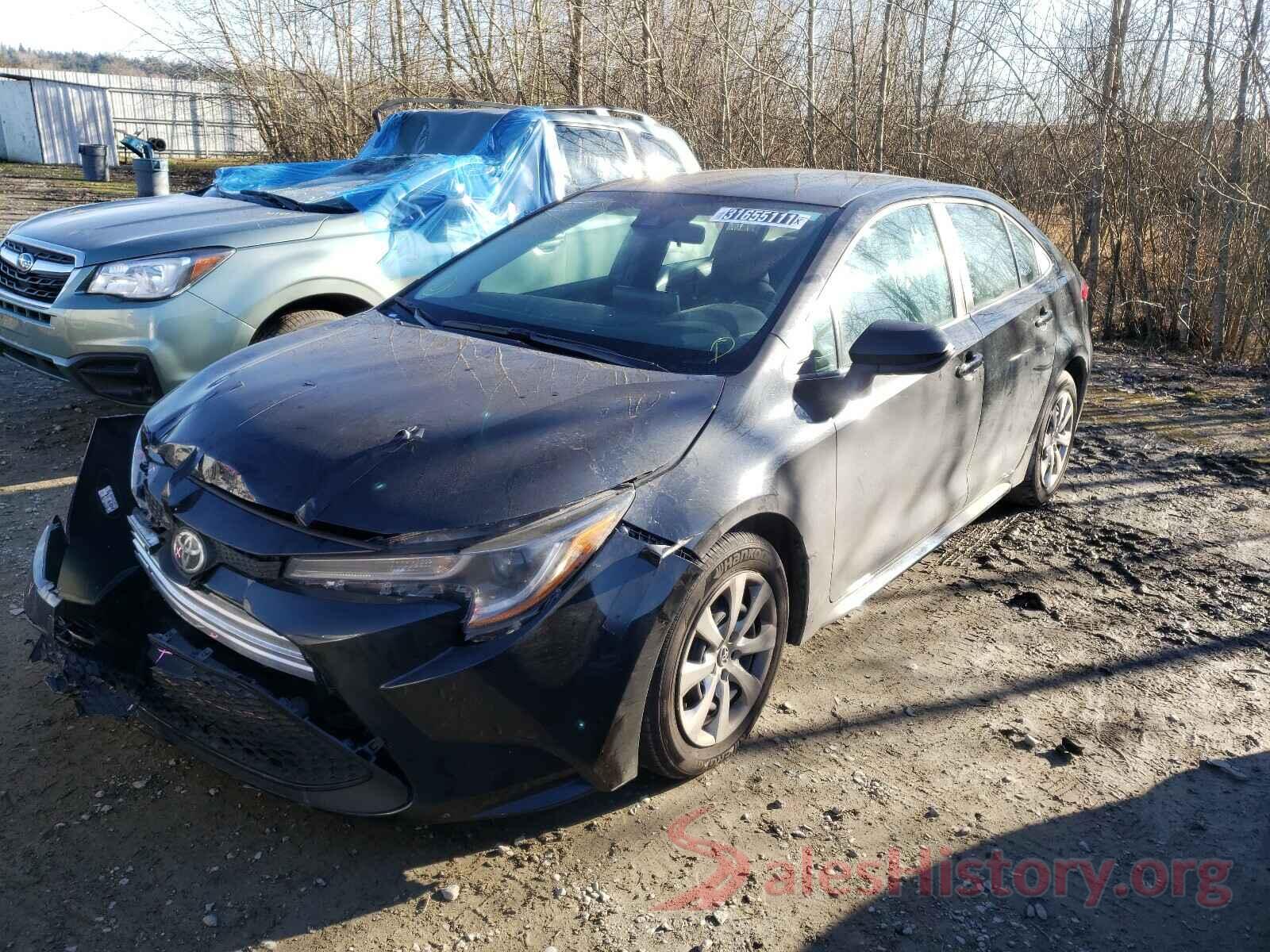 5YFEPRAE1LP101607 2020 TOYOTA COROLLA