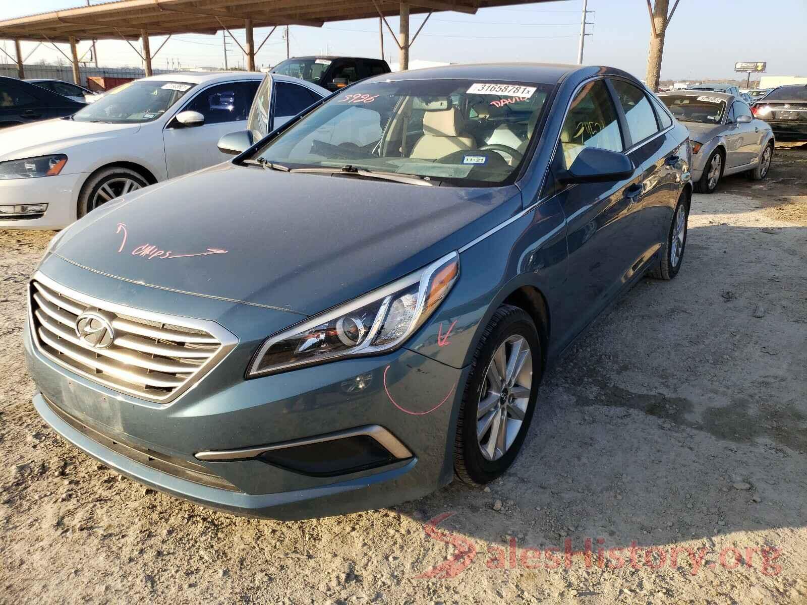 5NPE24AF4HH474753 2017 HYUNDAI SONATA