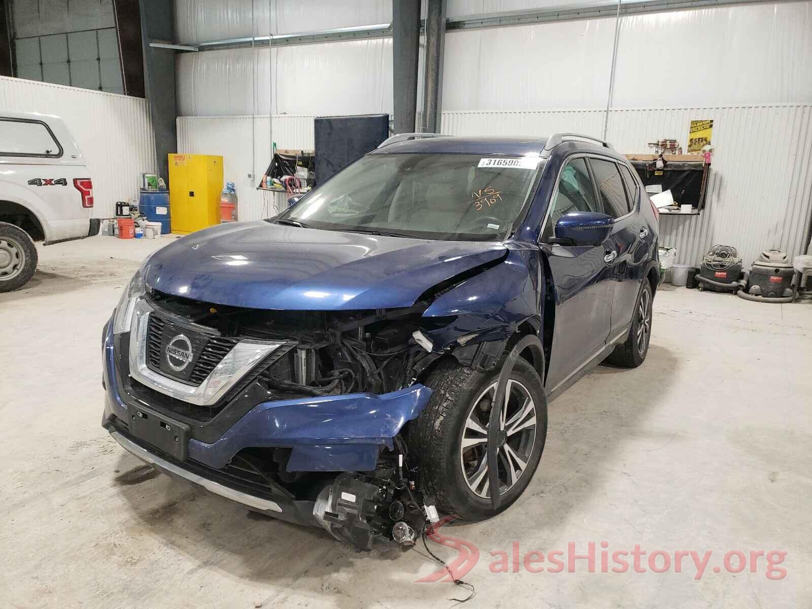 5N1AT2MV4HC743909 2017 NISSAN ROGUE