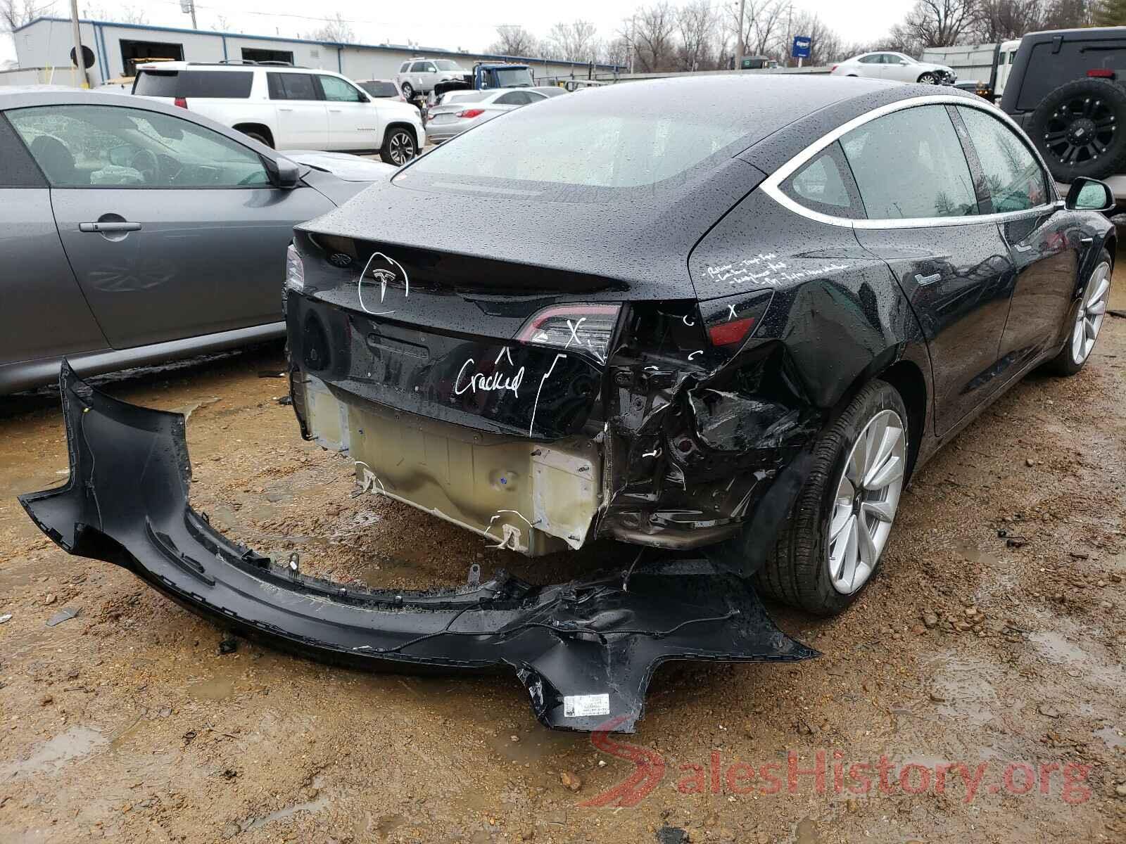 5YJ3E1EA9JF176134 2018 TESLA MODEL 3