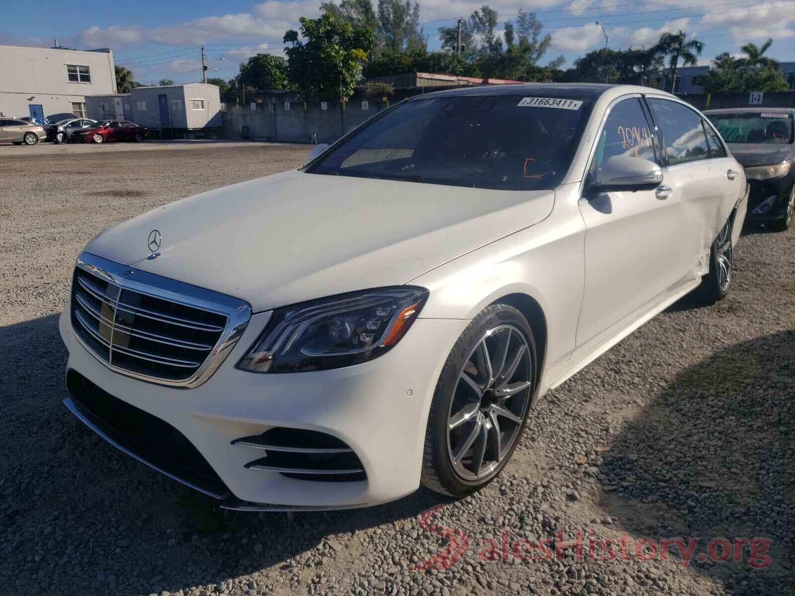 WDDUG6GB5JA377870 2018 MERCEDES-BENZ S CLASS