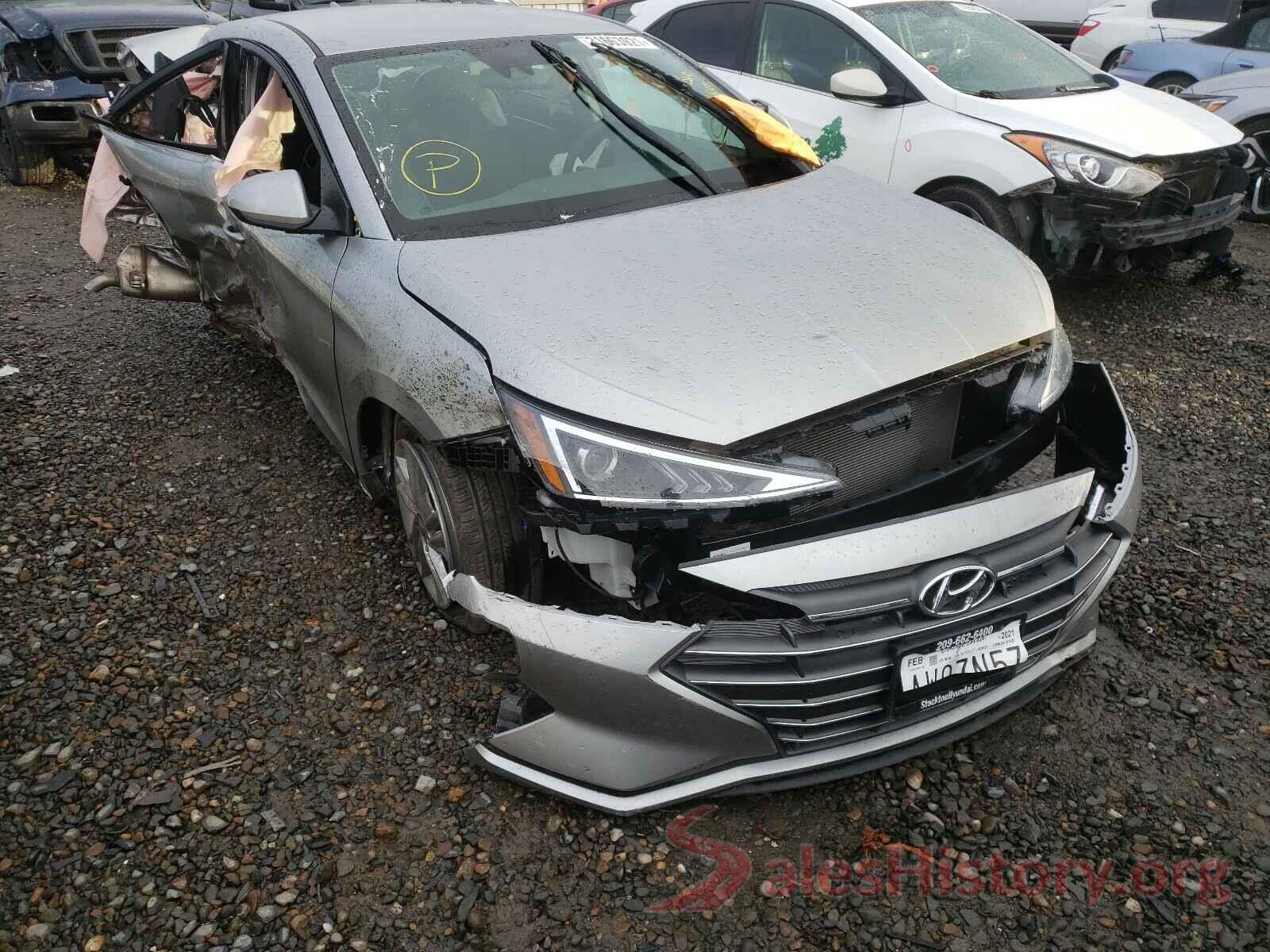 5NPD84LF1LH600325 2020 HYUNDAI ELANTRA