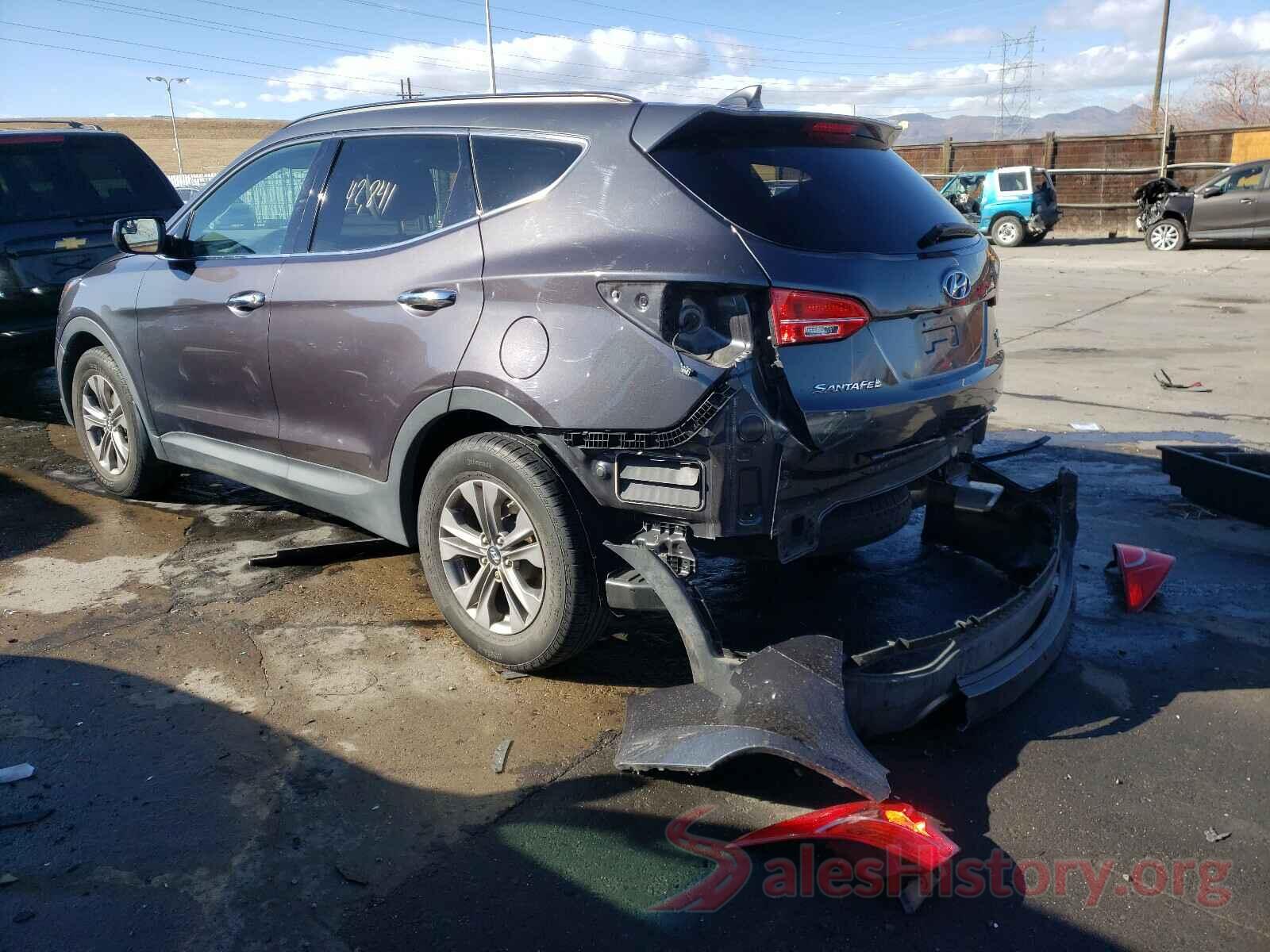 5XYZUDLB3GG320398 2016 HYUNDAI SANTA FE