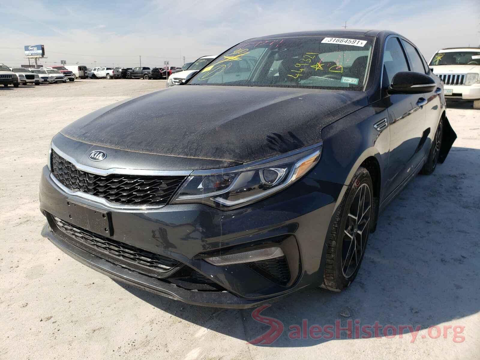 5XXGT4L38LG449321 2020 KIA OPTIMA