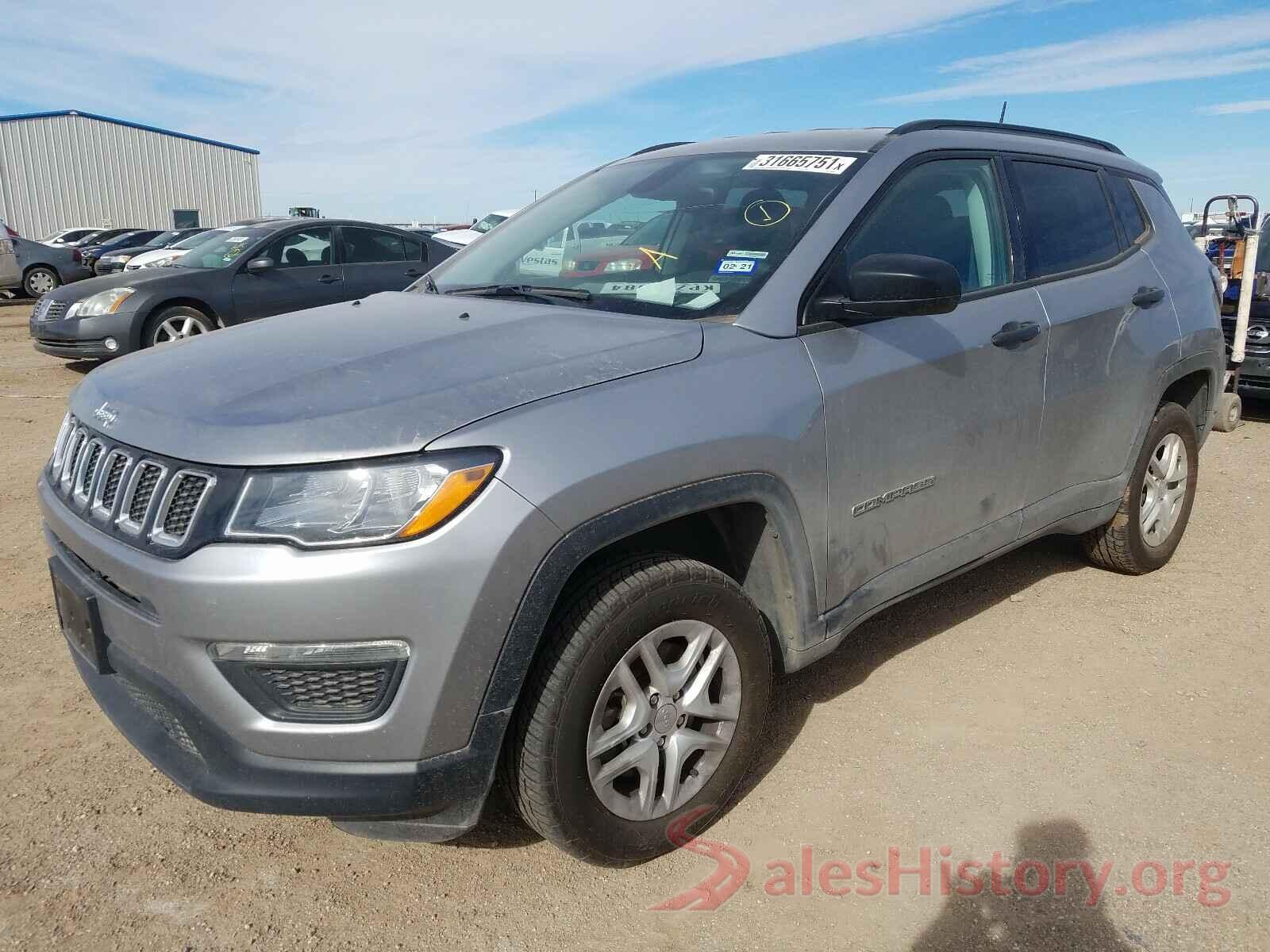 3C4NJDAB5JT163144 2018 JEEP COMPASS