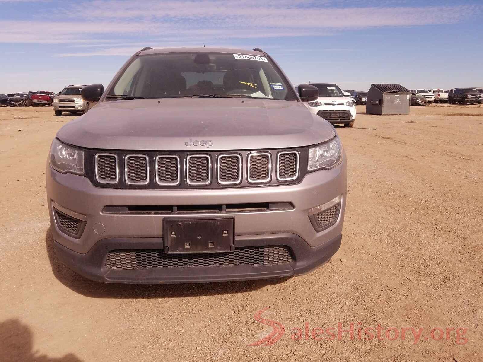 3C4NJDAB5JT163144 2018 JEEP COMPASS