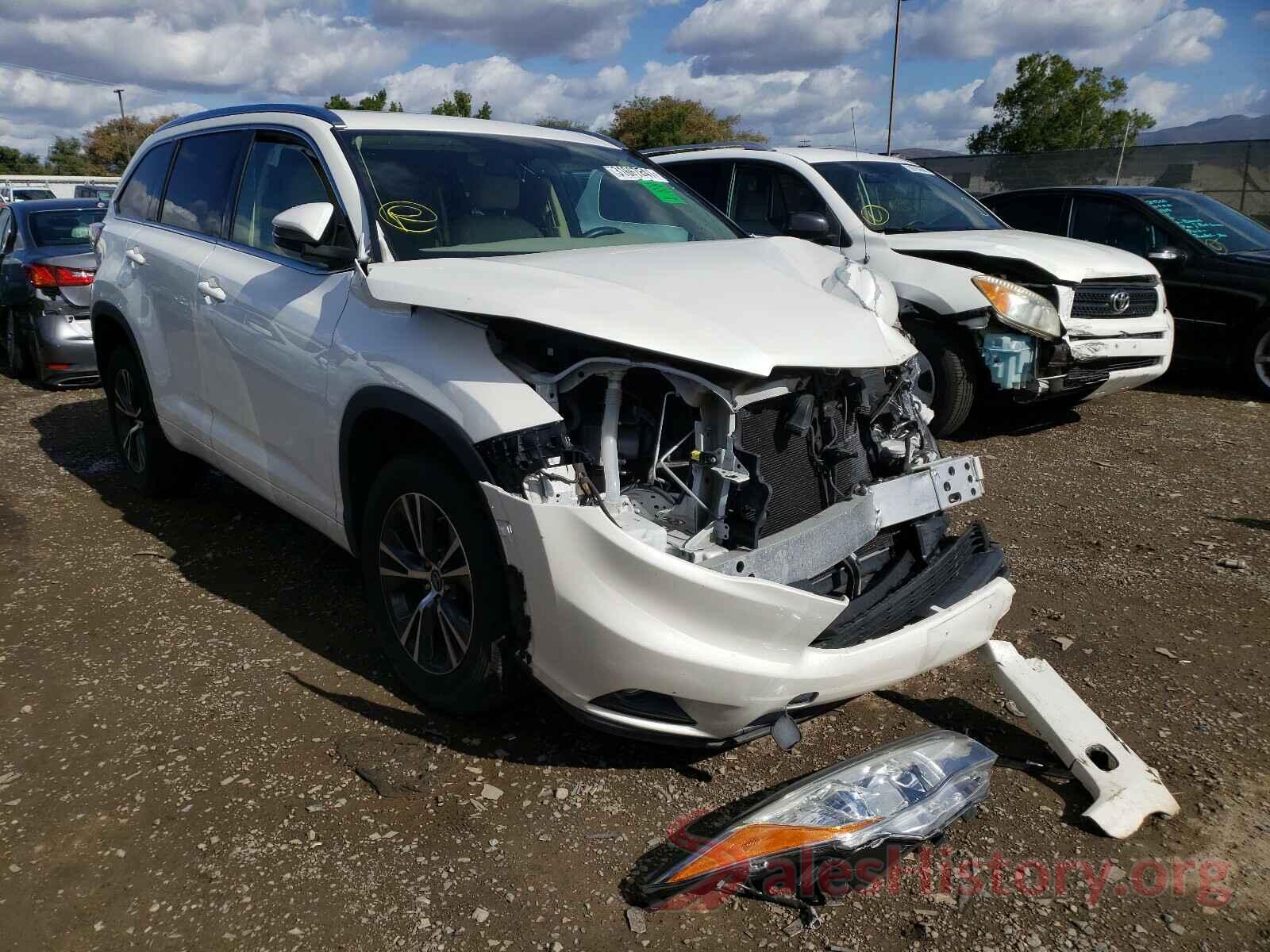 5TDKKRFH9GS180154 2016 TOYOTA HIGHLANDER