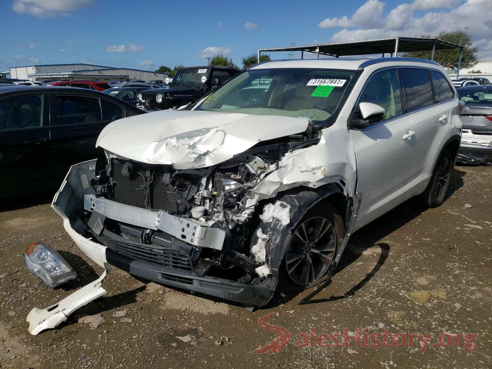 5TDKKRFH9GS180154 2016 TOYOTA HIGHLANDER