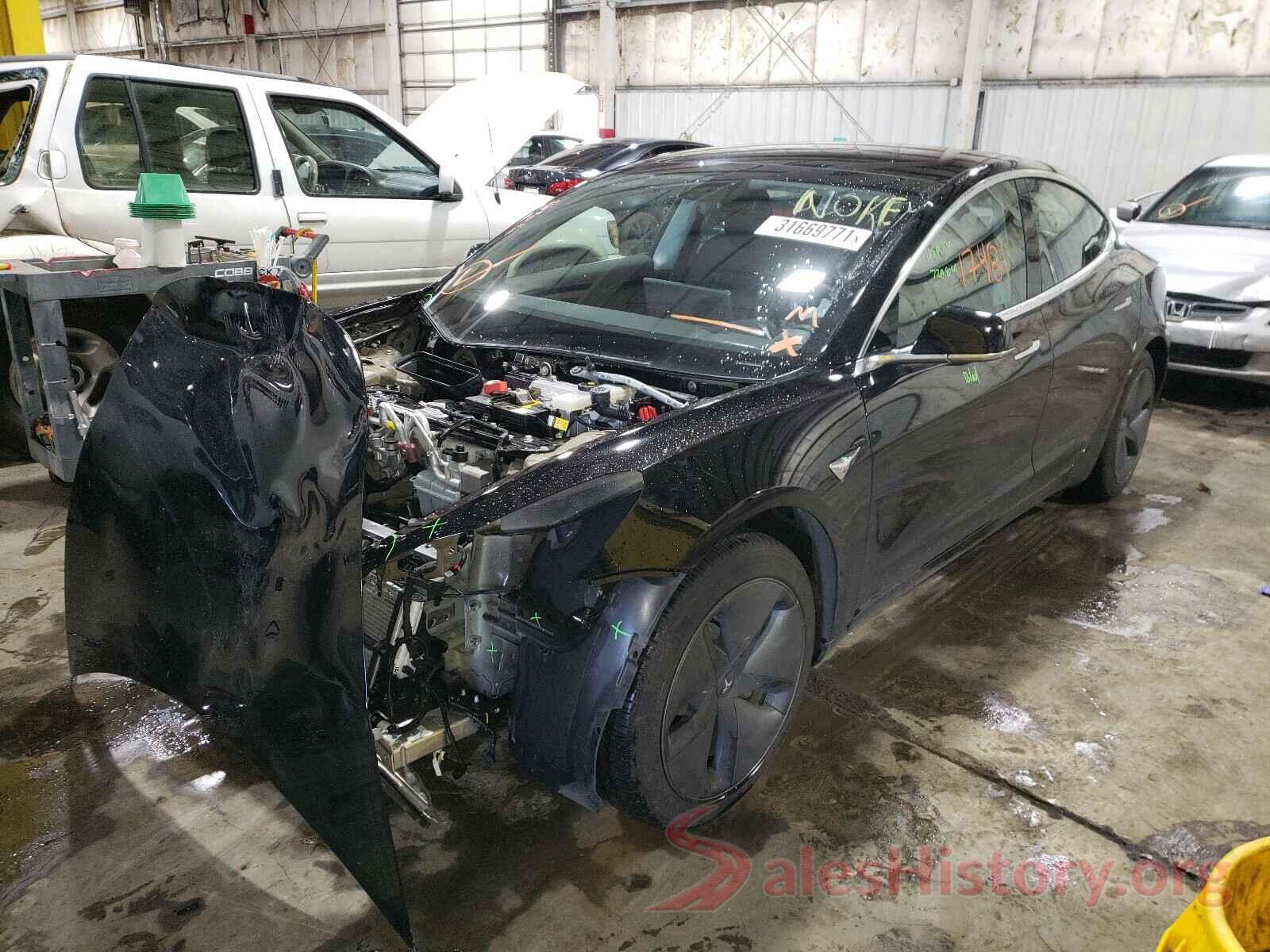 5YJ3E1EB6KF451629 2019 TESLA MODEL 3