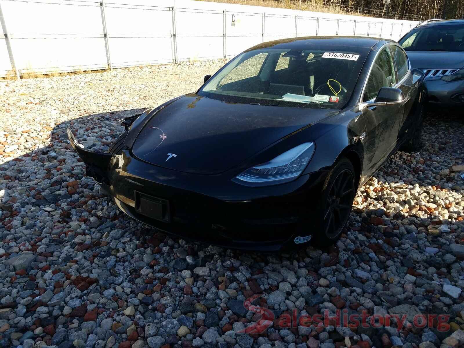 5YJ3E1EB0KF385661 2019 TESLA MODEL 3