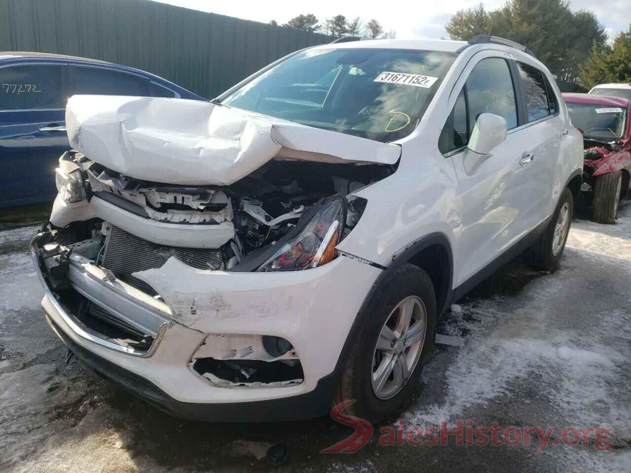 KL7CJPSB0KB942491 2019 CHEVROLET TRAX