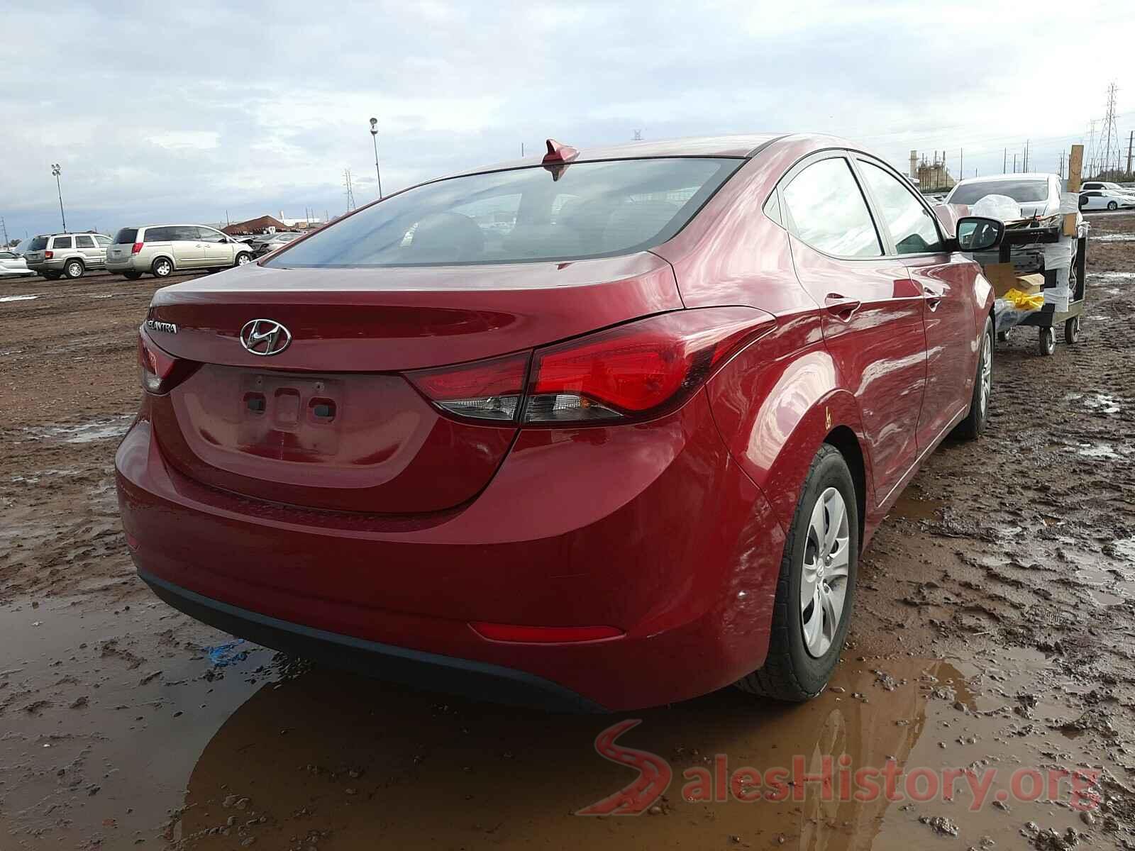 5NPDH4AEXGH709236 2016 HYUNDAI ELANTRA