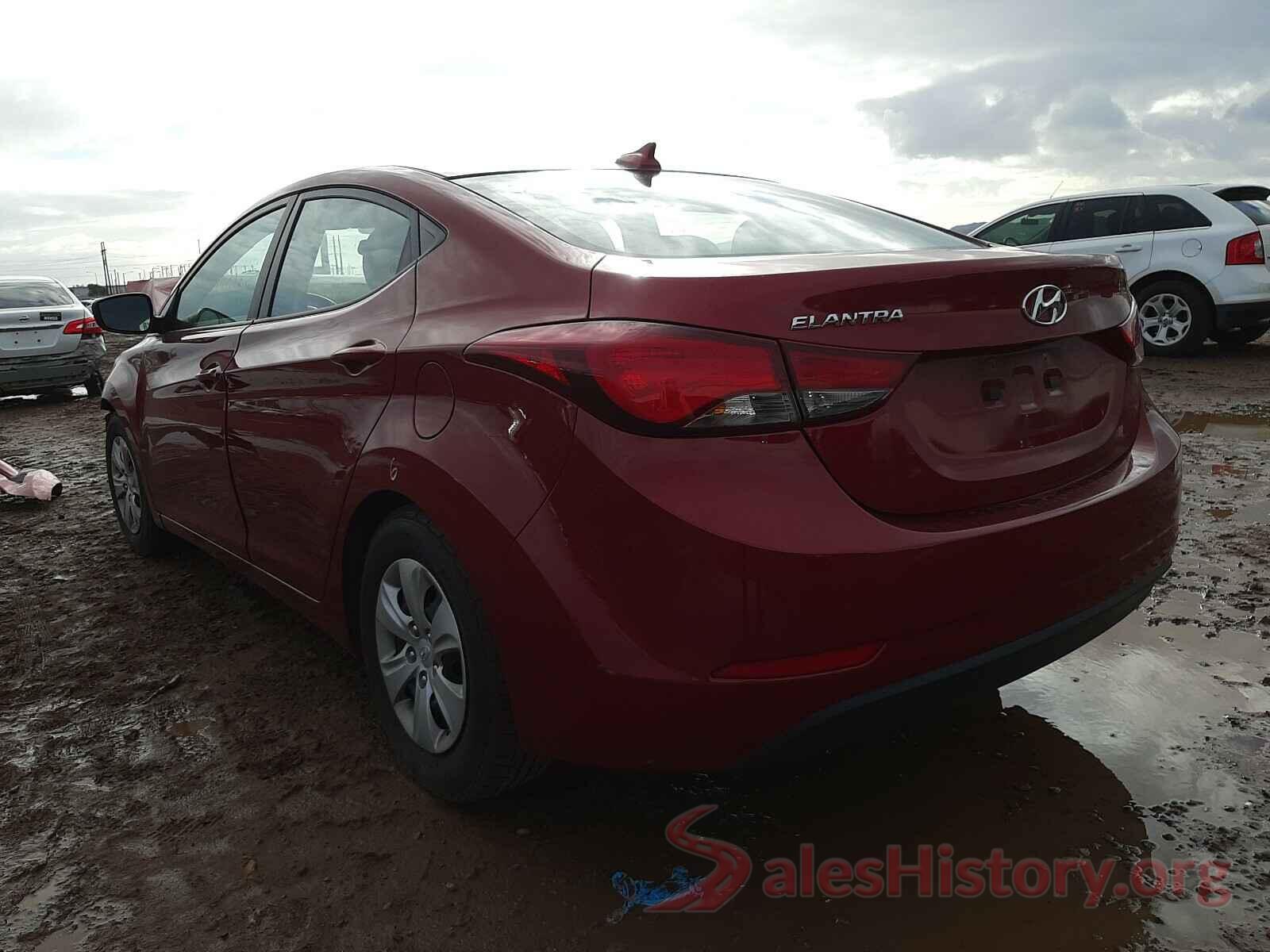 5NPDH4AEXGH709236 2016 HYUNDAI ELANTRA