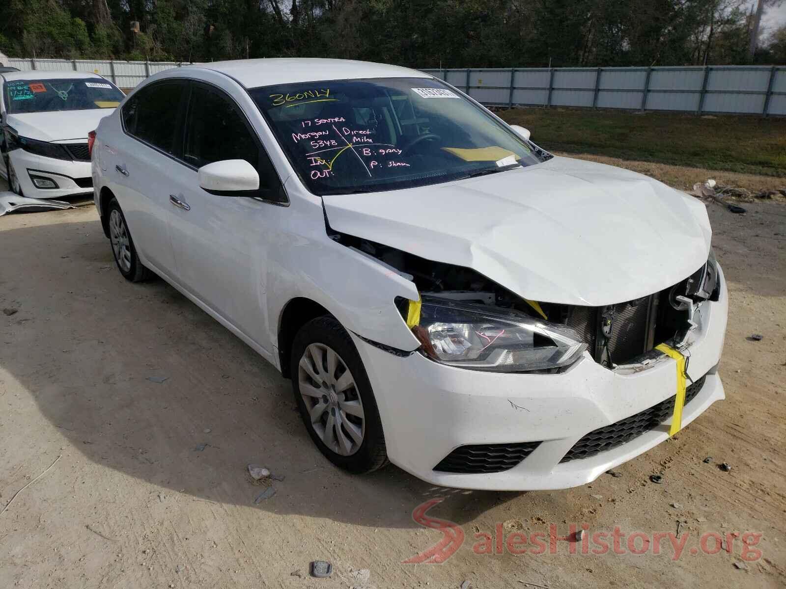 3N1AB7AP2HY386346 2017 NISSAN SENTRA