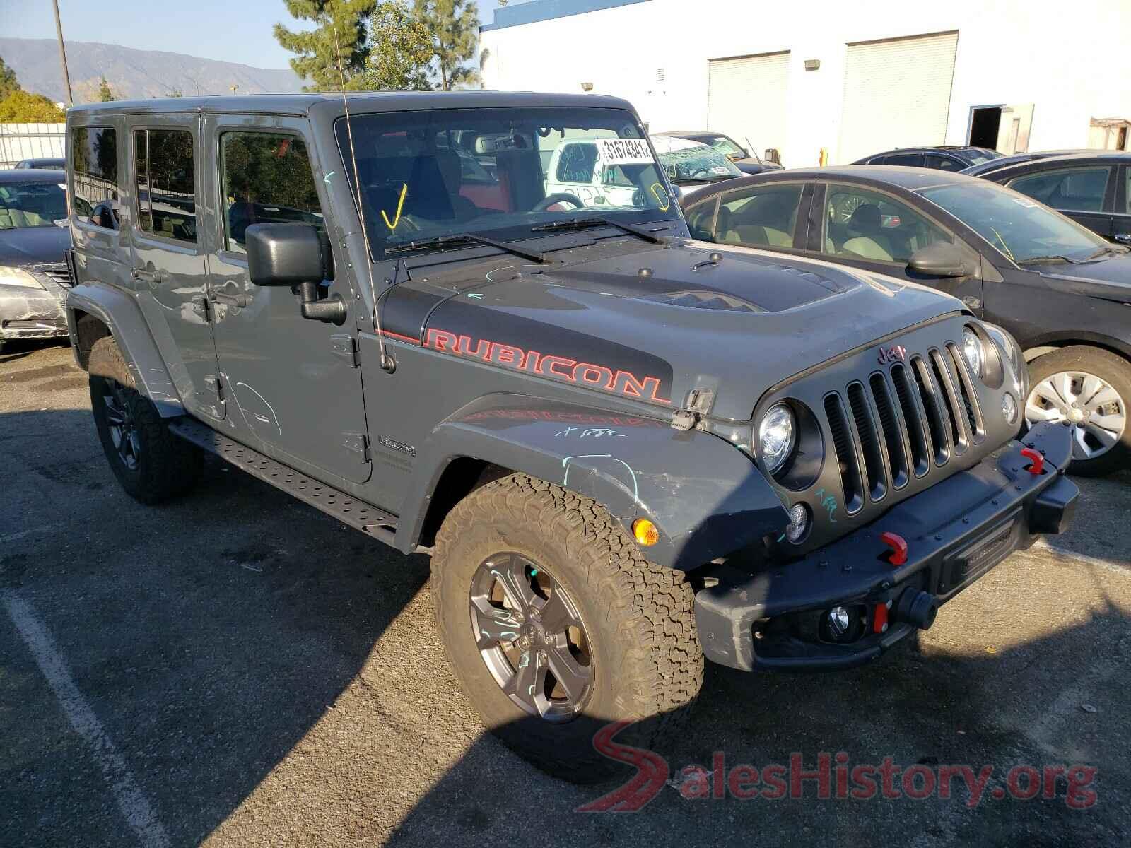 1C4BJWFG0HL651720 2017 JEEP WRANGLER