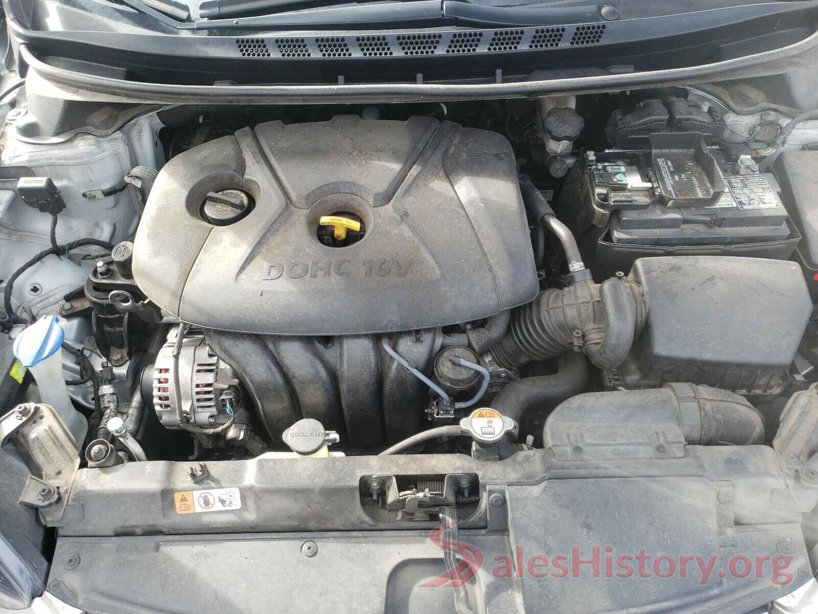 5NPDH4AE4GH741468 2016 HYUNDAI ELANTRA