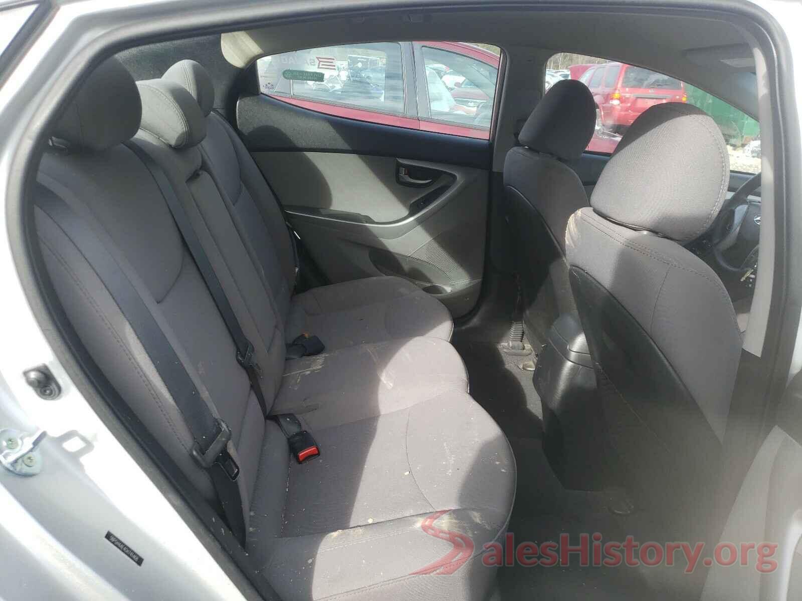 5NPDH4AE4GH741468 2016 HYUNDAI ELANTRA