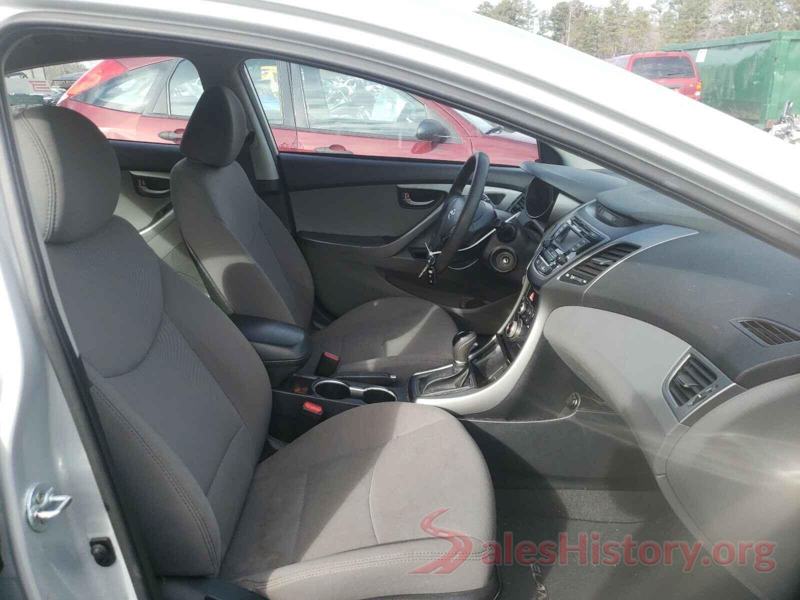 5NPDH4AE4GH741468 2016 HYUNDAI ELANTRA