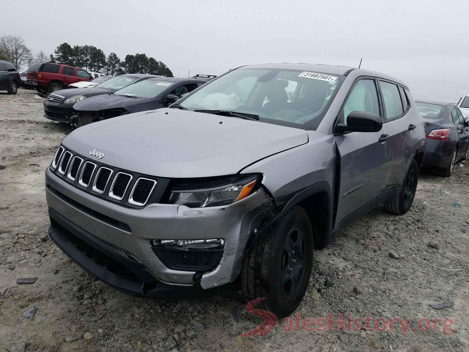 3C4NJCAB5HT697507 2017 JEEP COMPASS