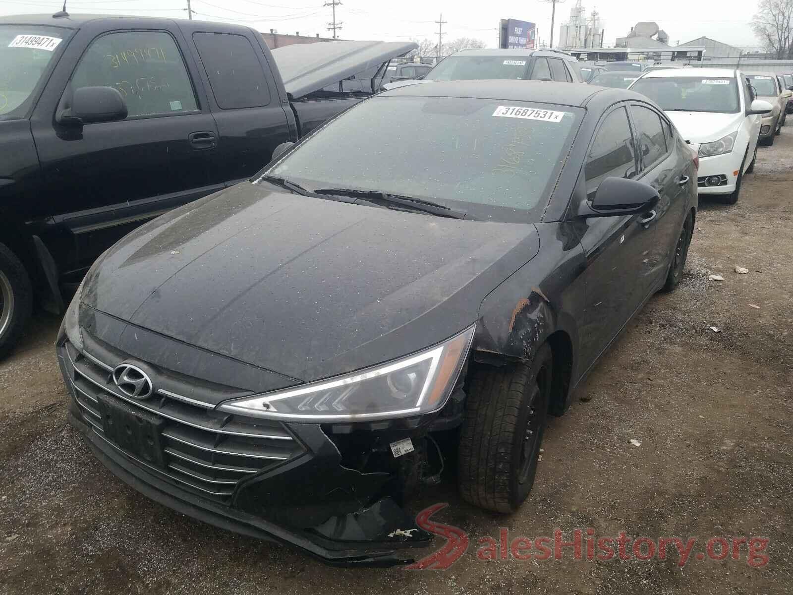 5NPD74LF3KH477323 2019 HYUNDAI ELANTRA