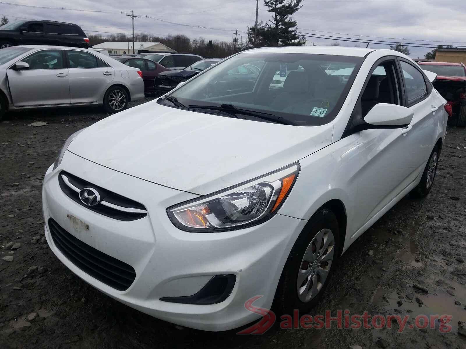 KMHCT4AE8GU952796 2016 HYUNDAI ACCENT