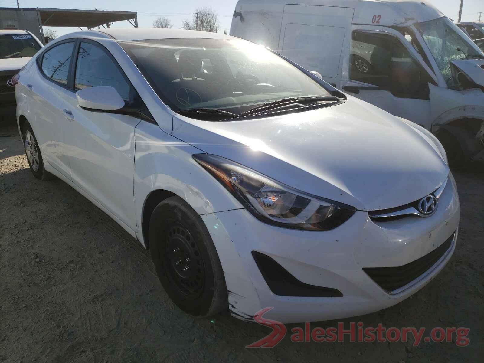 5NPDH4AEXGH747324 2016 HYUNDAI ELANTRA