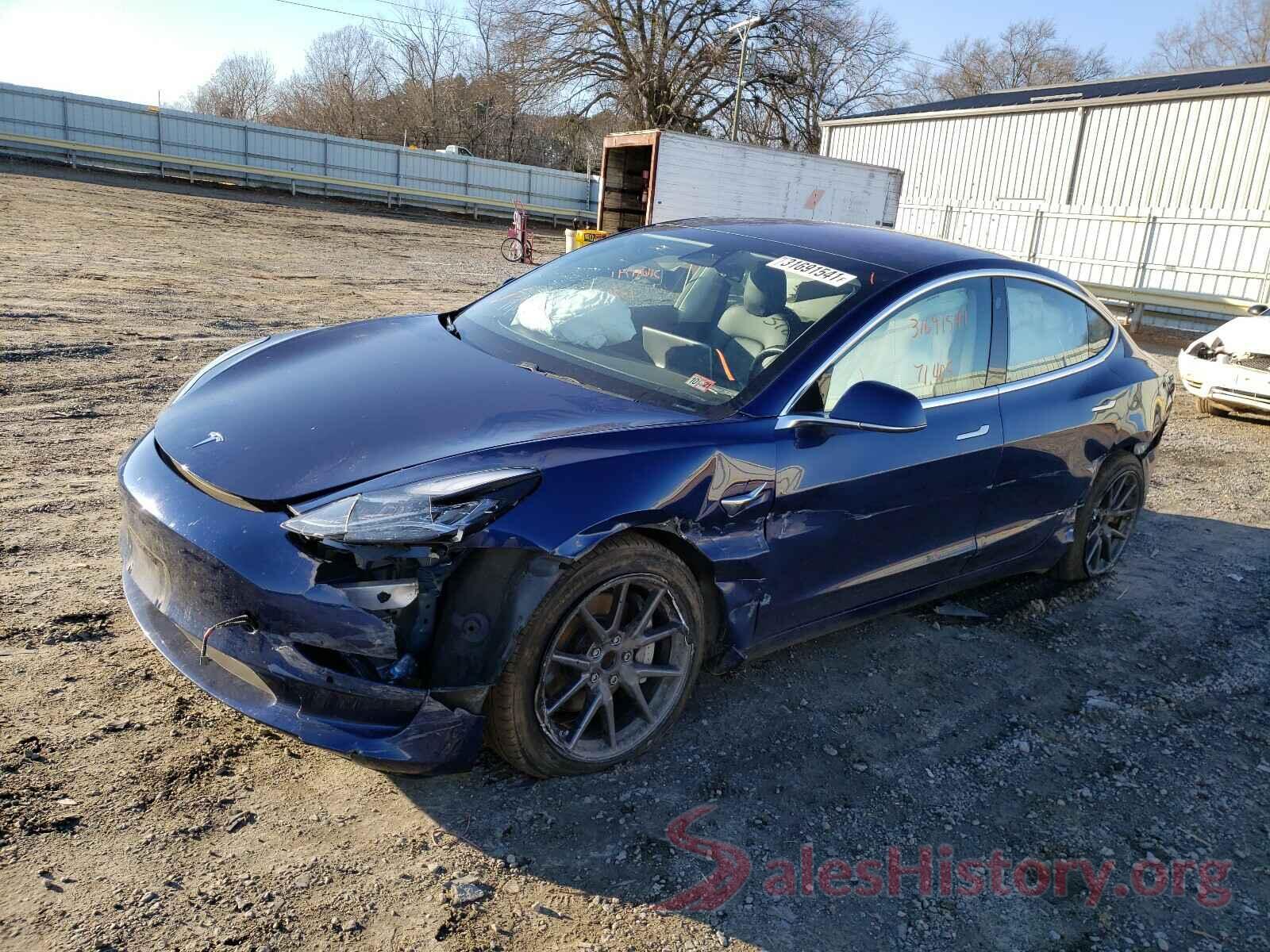 5YJ3E1EA4JF052112 2018 TESLA MODEL 3