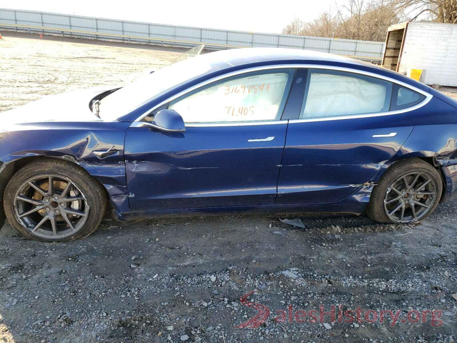 5YJ3E1EA4JF052112 2018 TESLA MODEL 3