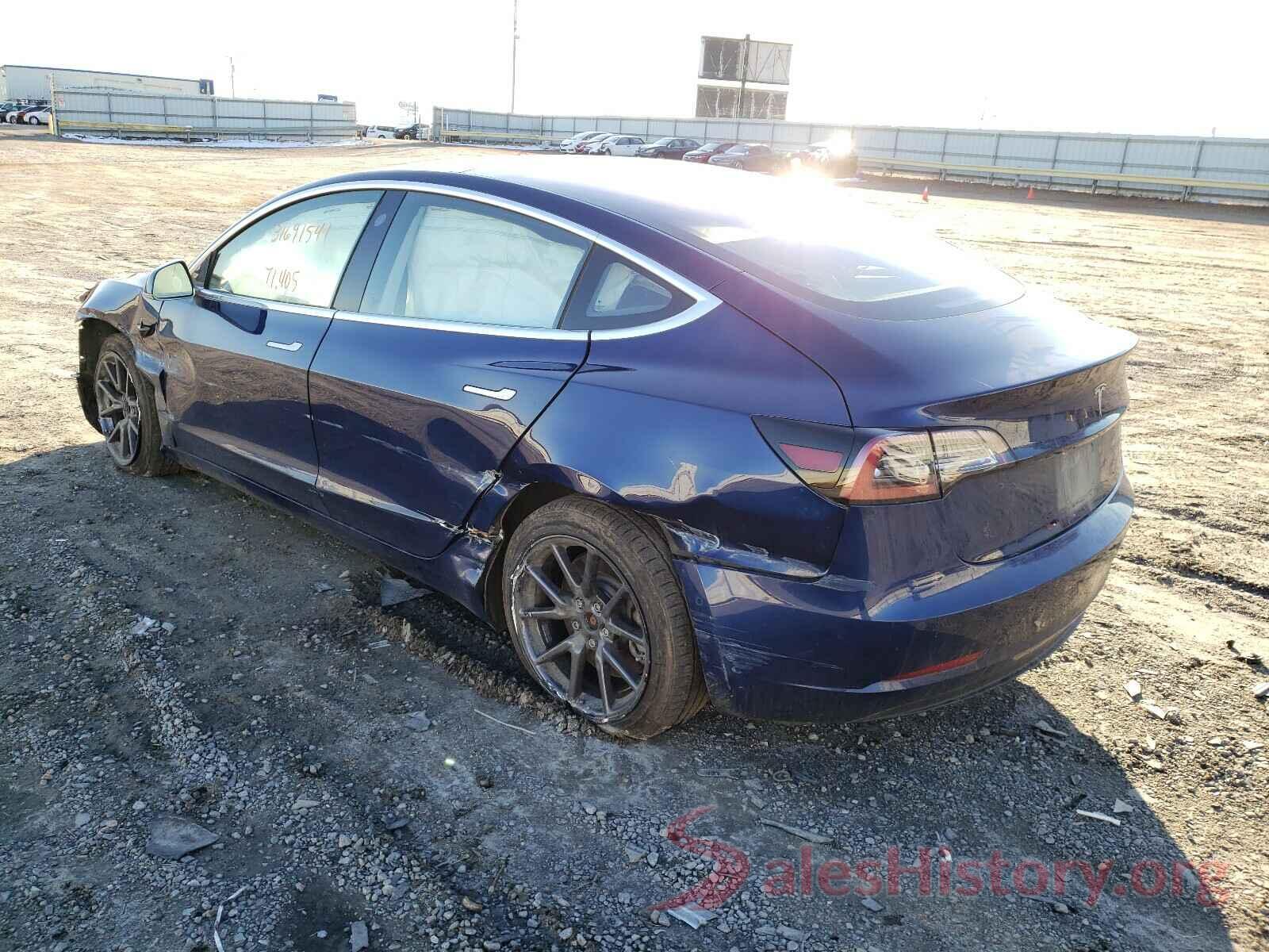 5YJ3E1EA4JF052112 2018 TESLA MODEL 3