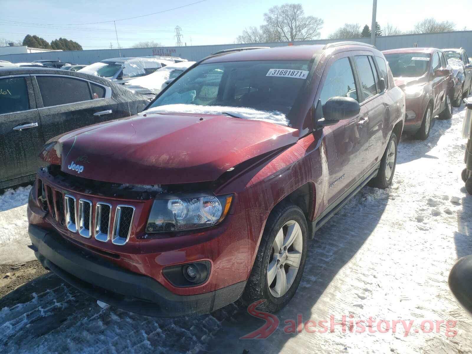 1C4NJDBB5HD144642 2017 JEEP COMPASS