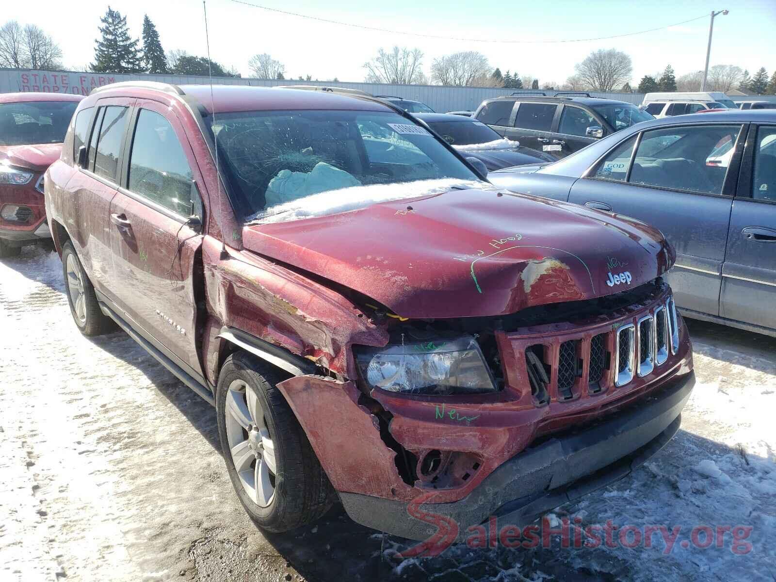 1C4NJDBB5HD144642 2017 JEEP COMPASS