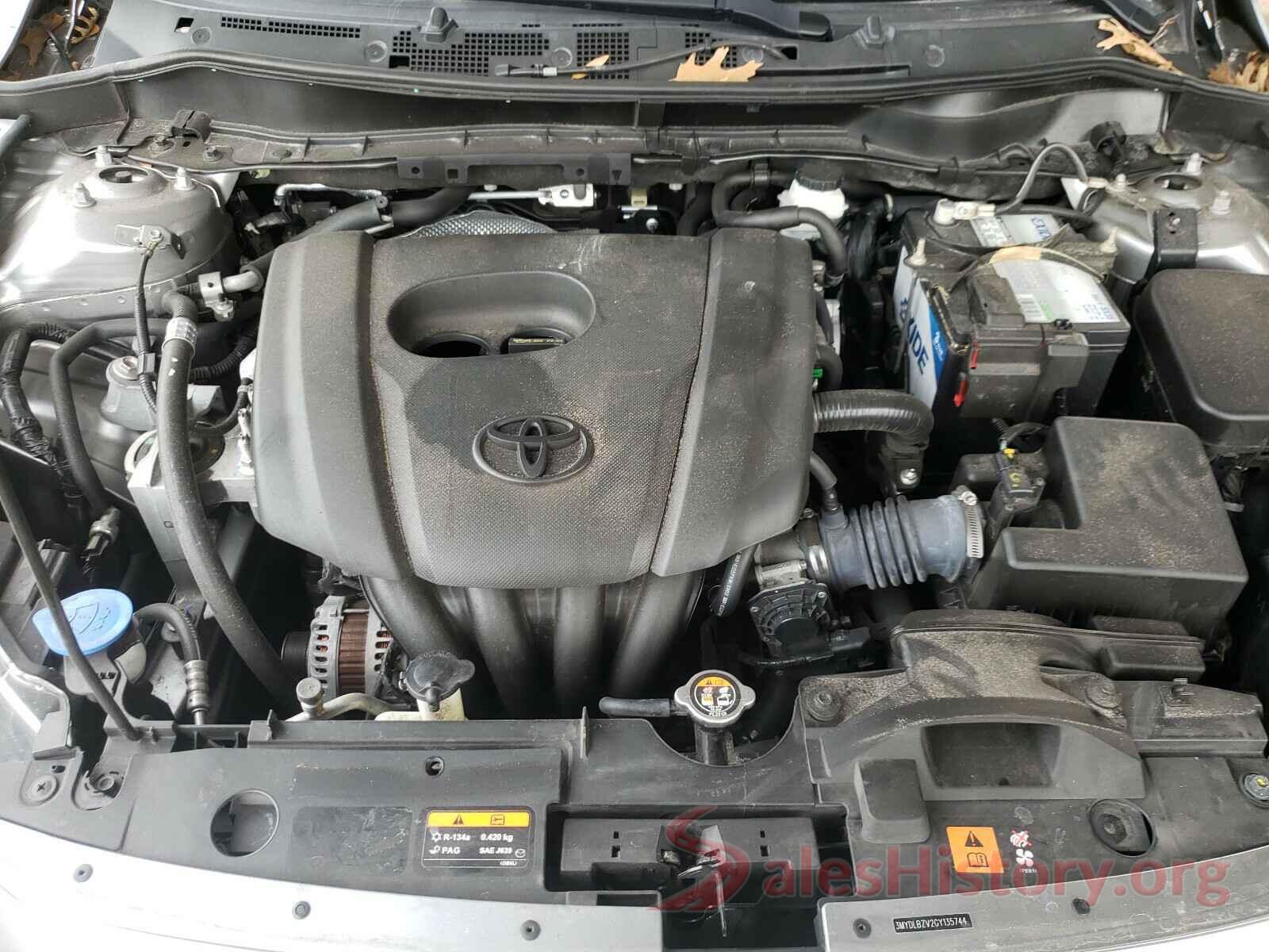 3MYDLBZV2GY135744 2016 TOYOTA SCION