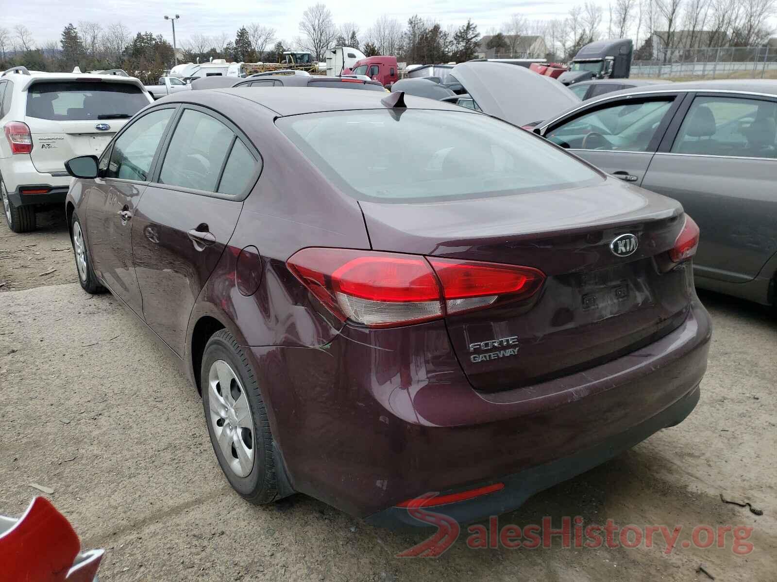 3KPFK4A70HE111786 2017 KIA FORTE