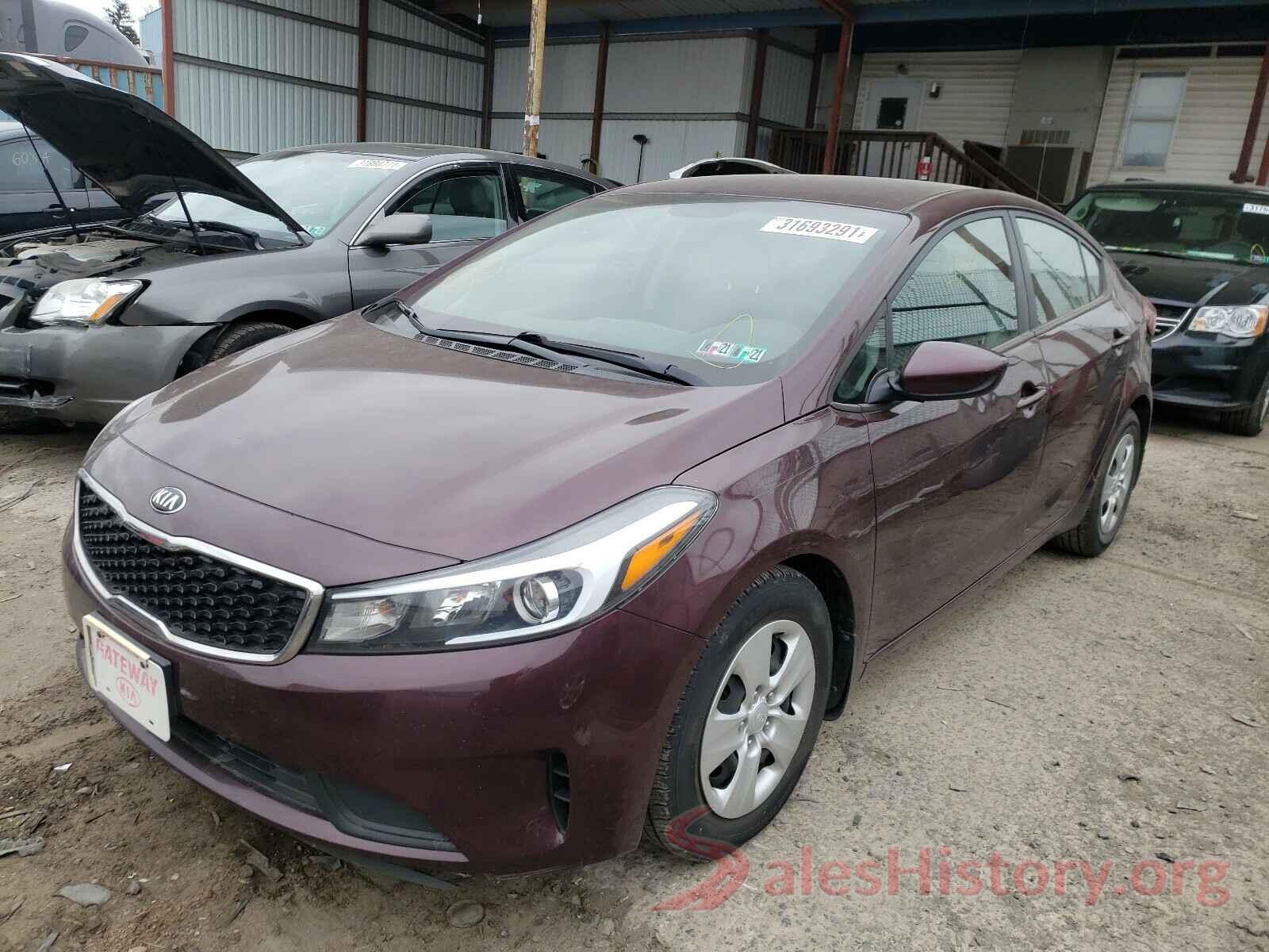 3KPFK4A70HE111786 2017 KIA FORTE