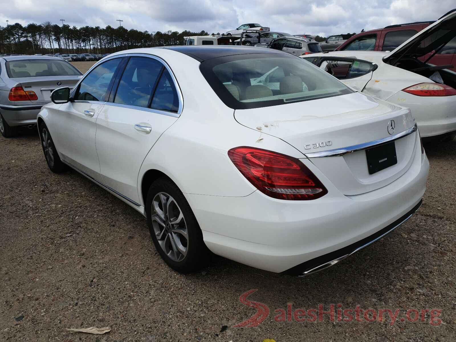 55SWF4KB9HU215113 2017 MERCEDES-BENZ C CLASS