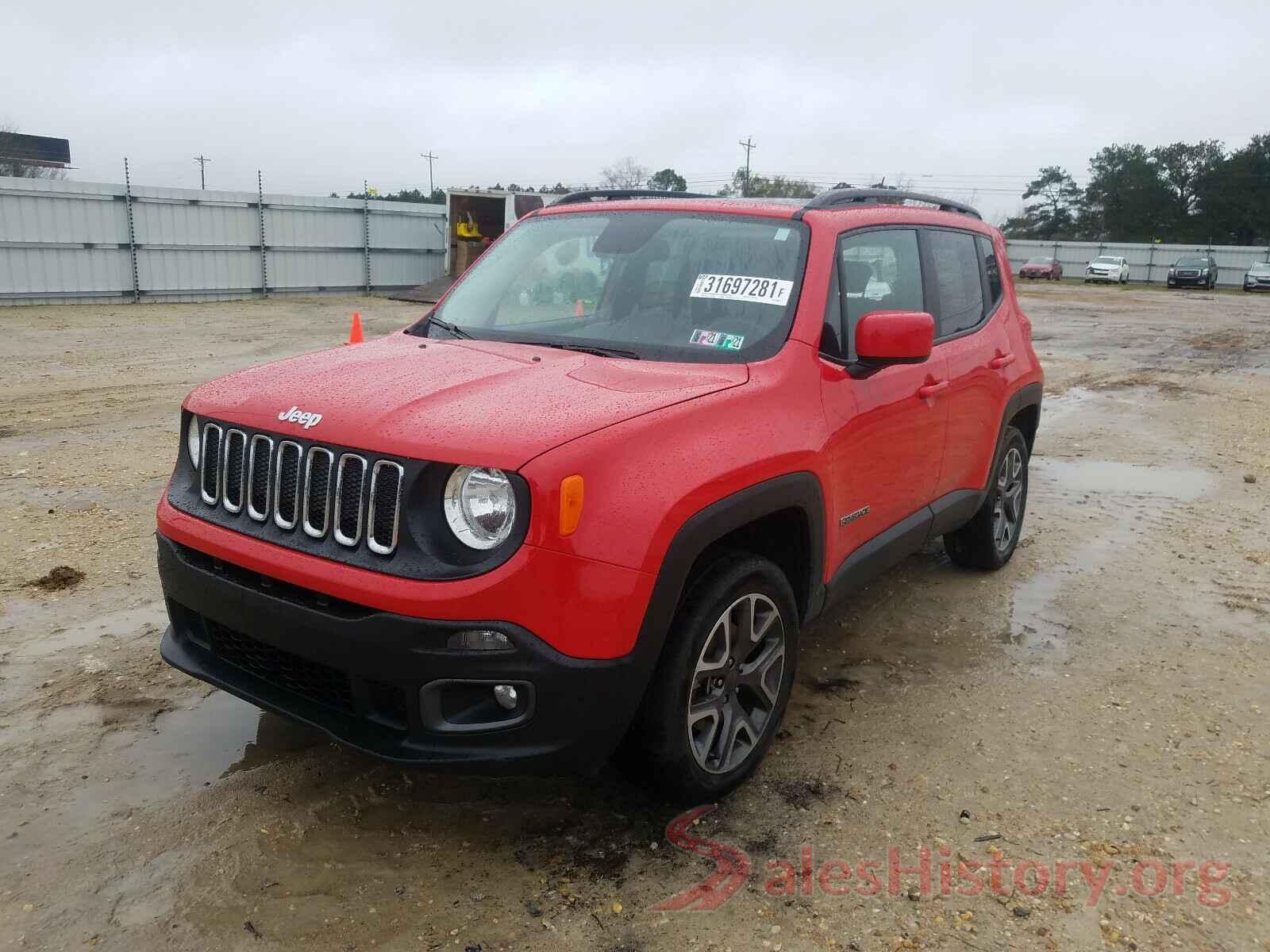 ZACCJBBT6GPD00949 2016 JEEP RENEGADE