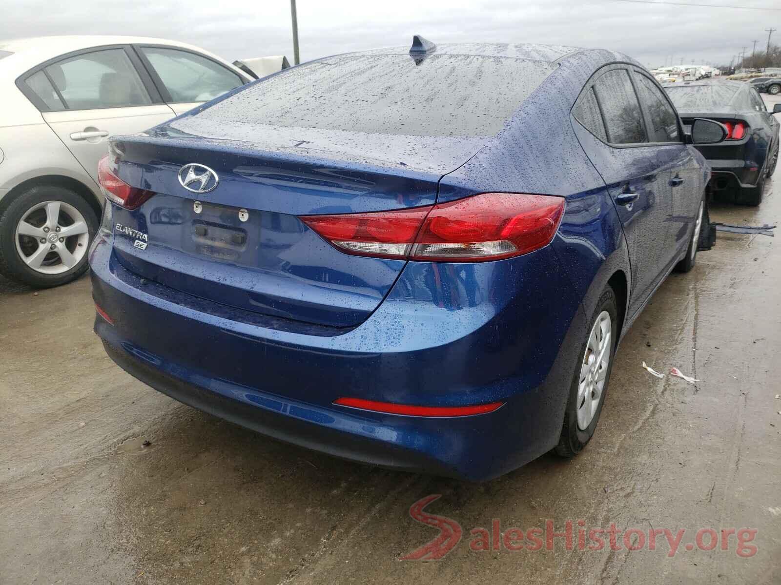 5NPD74LF2HH153885 2017 HYUNDAI ELANTRA